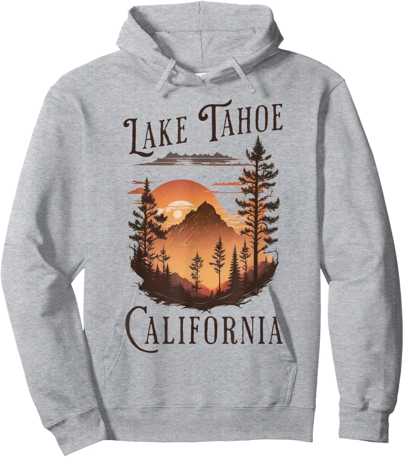 Lake Tahoe Hoodie - Hoodie | Ash