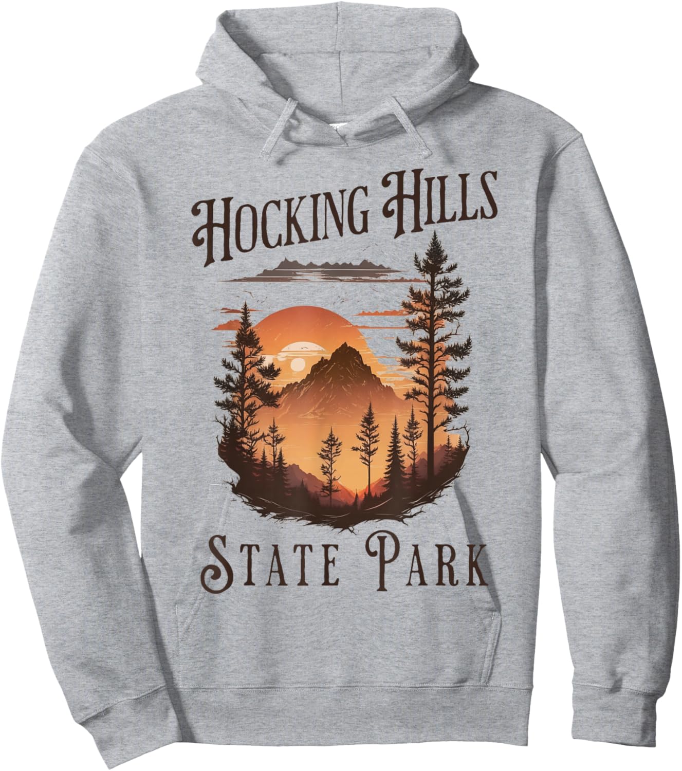 Hocking Hills Hoodie - Hoodie | Ash
