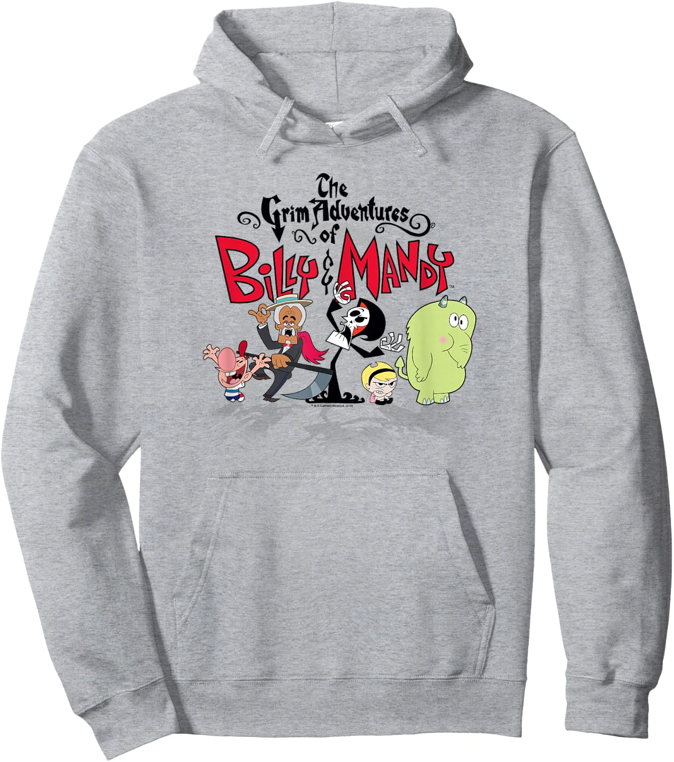 The Grim Adventures of Billy & Mandy Group Shot Hoodie - Hoodie | Ash
