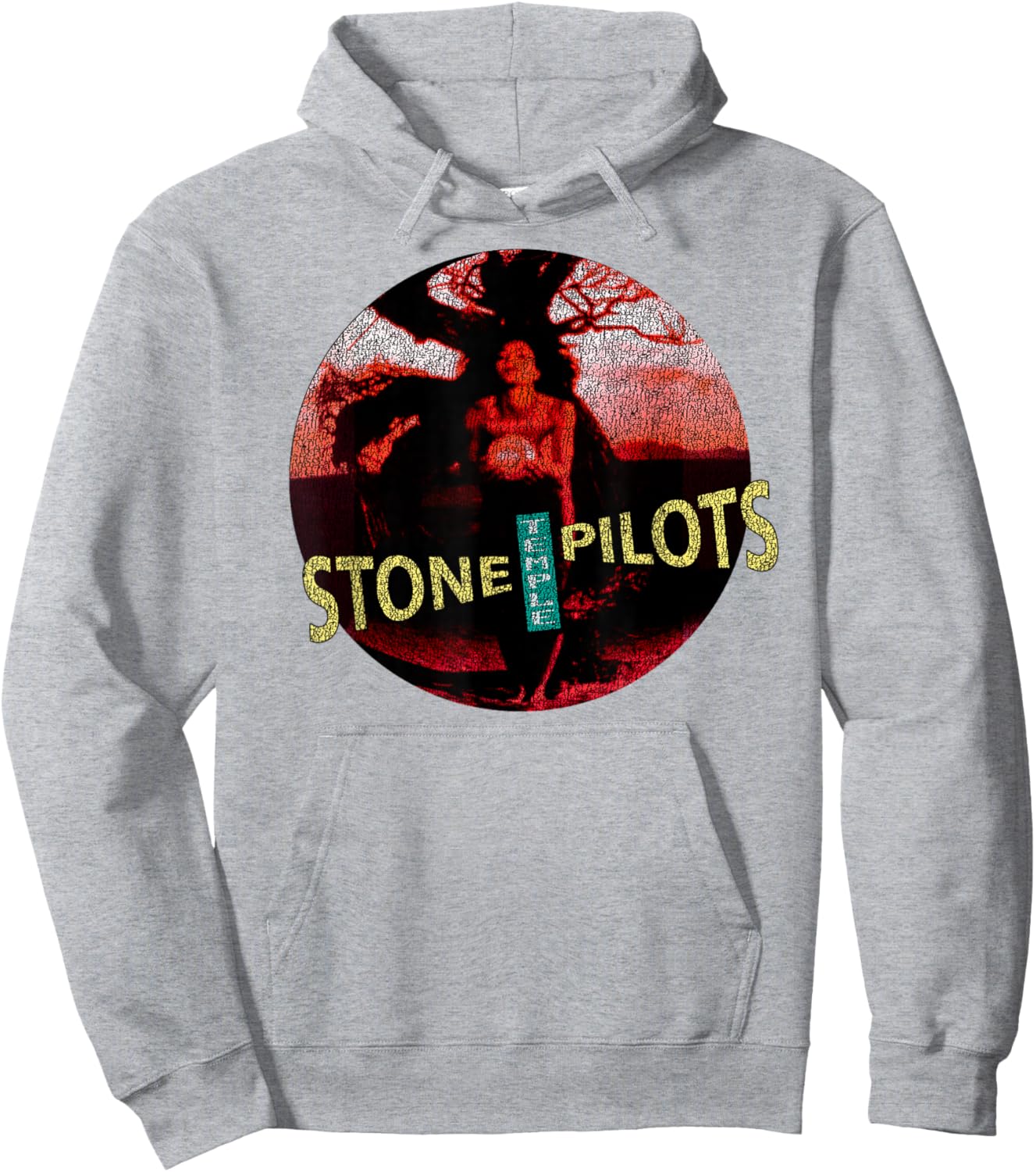 Stone Temple Pilots – Core Circle on Silver Hoodie - Hoodie | Ash