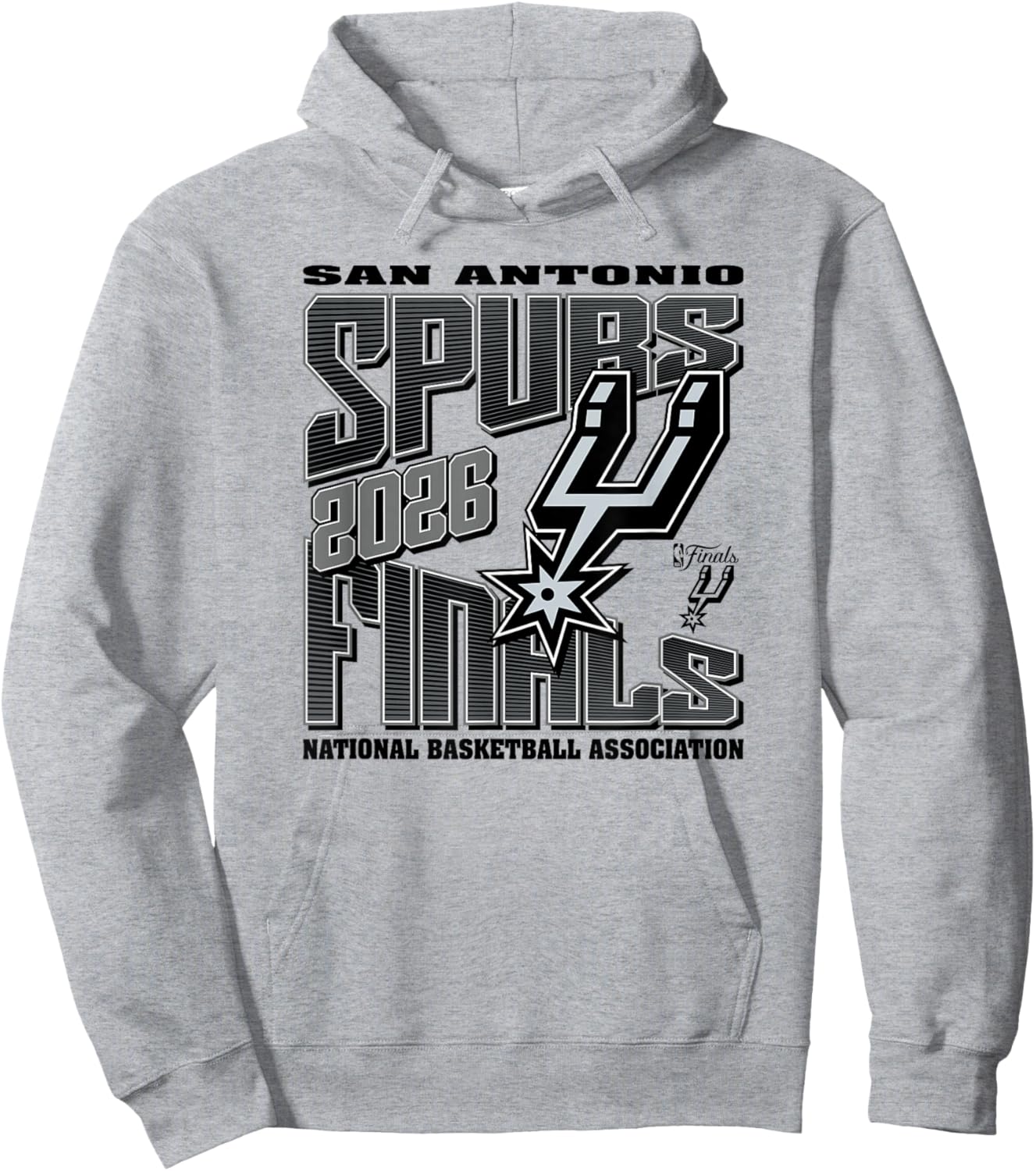 NBA 2026 Finals San Antonio Spurs Let's Go Hoodie - Hoodie | Ash