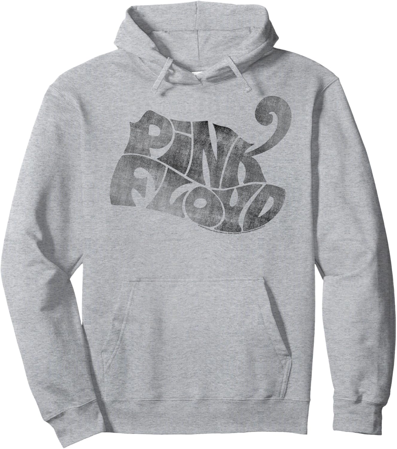 Pink Floyd Pink Logo Hoodie - Hoodie | Ash