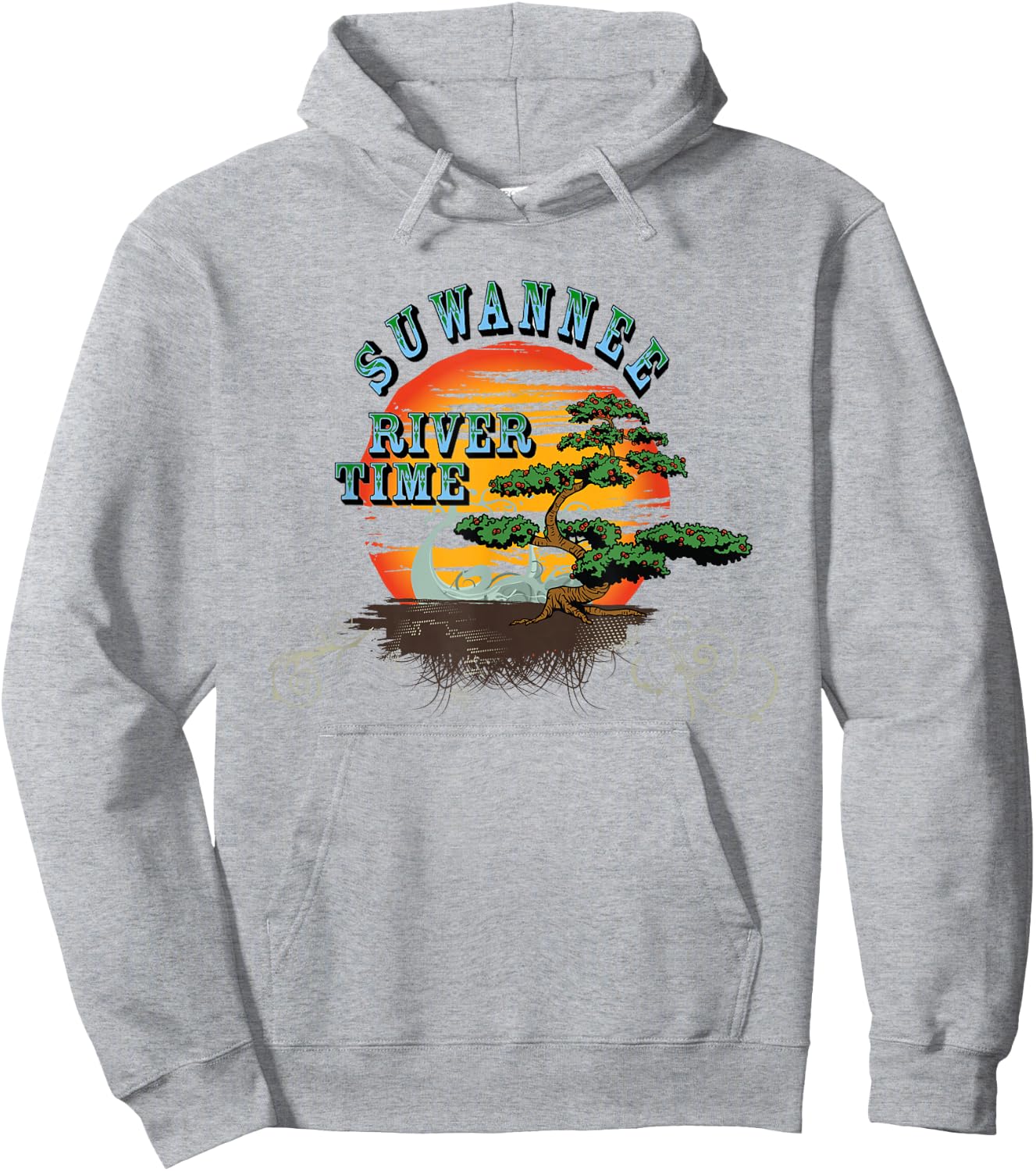 Suwannee River Time Hoodie - Hoodie | Ash