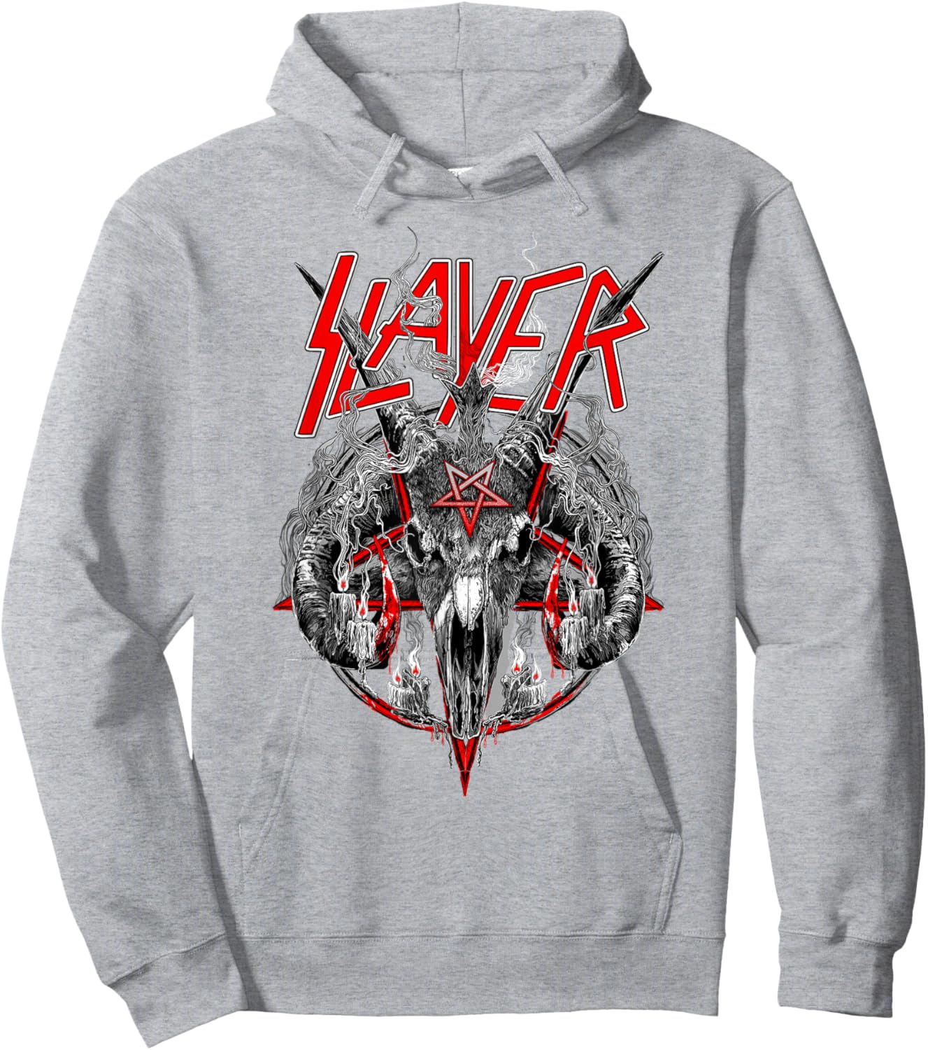 Slayer – Goatagram Hoodie - Hoodie | Ash