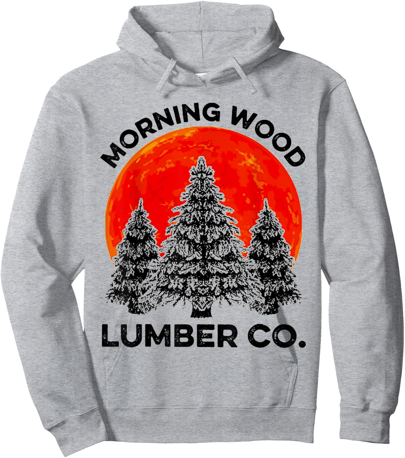 Morningwood Lumber Co. Sunset Forest Hoodie - Hoodie | Ash