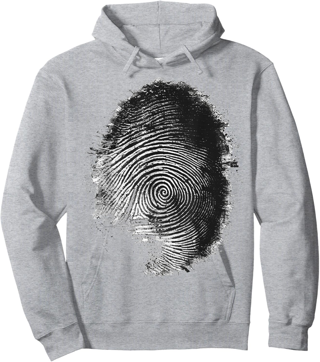 Abstract Drawing Art Graphic Motif Artwork Hoodie - Hoodie | Ash