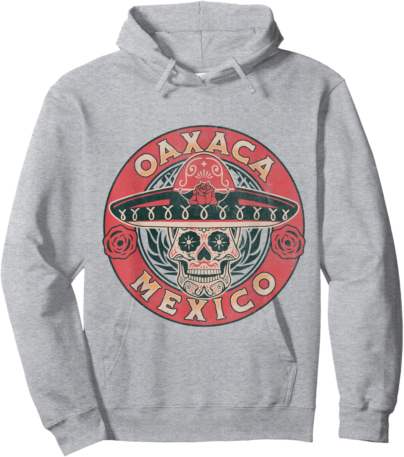 Retro Oaxaca Mexico Souvenir / Oaxaca Hoodie - Hoodie | Ash