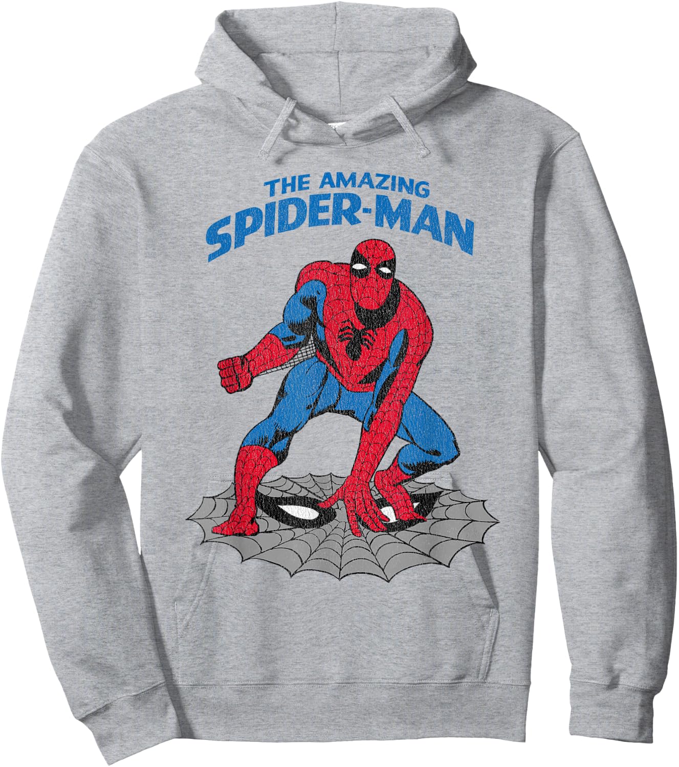 Marvel The Amazing Spider-Man Comic Retro Hoodie - Hoodie | Ash