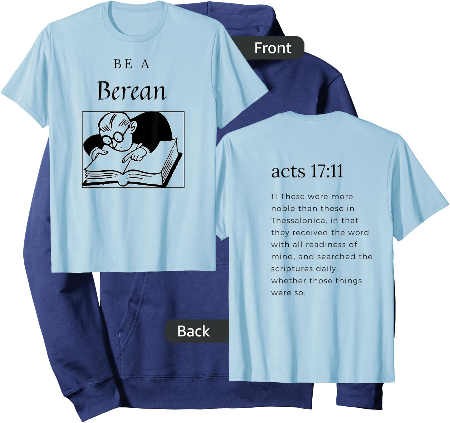 Be a Berean Hoodie - Hoodie | Navy