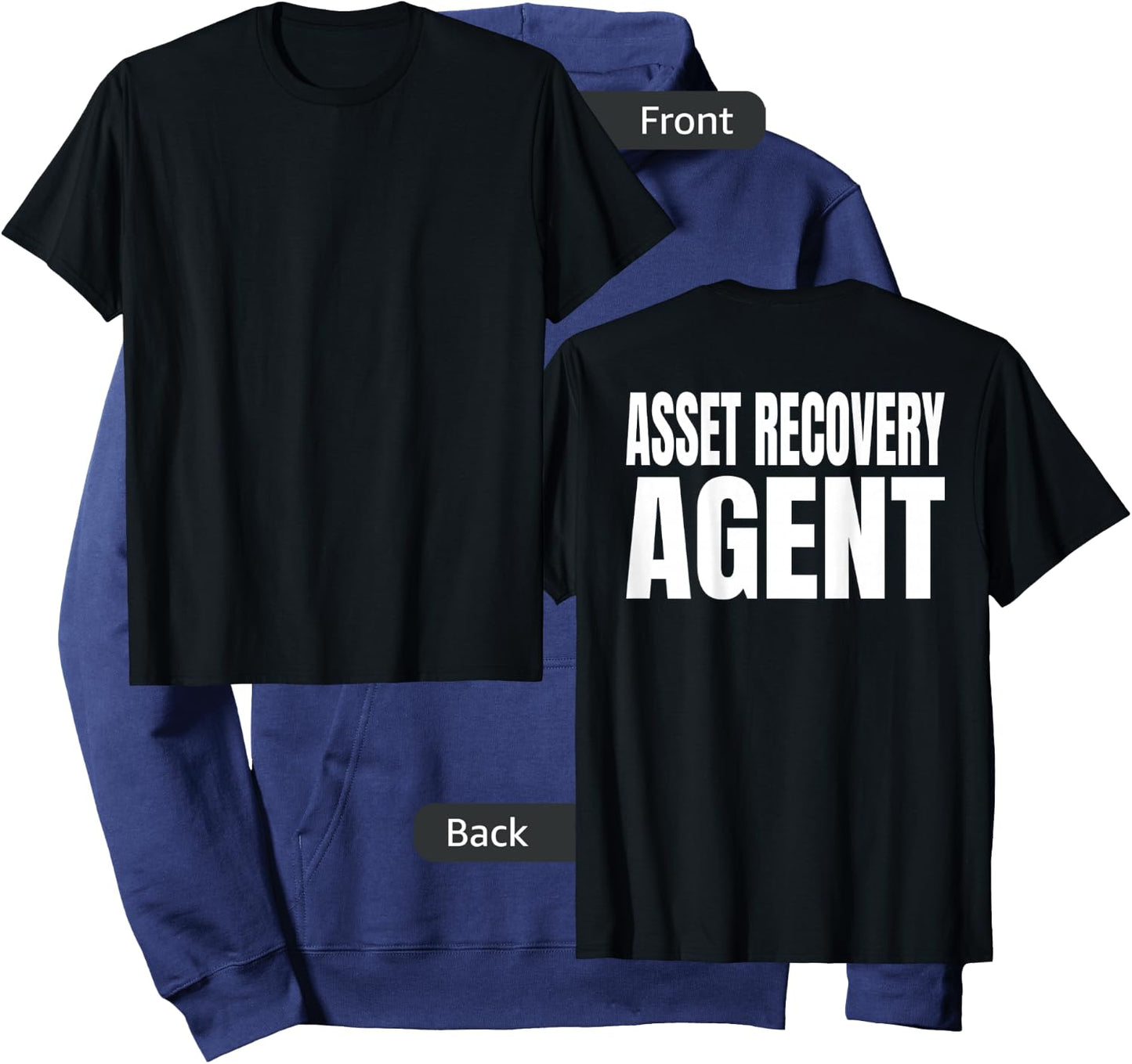 Asset Recovery Agent for Work Day Hoodie - Hoodie | Navy