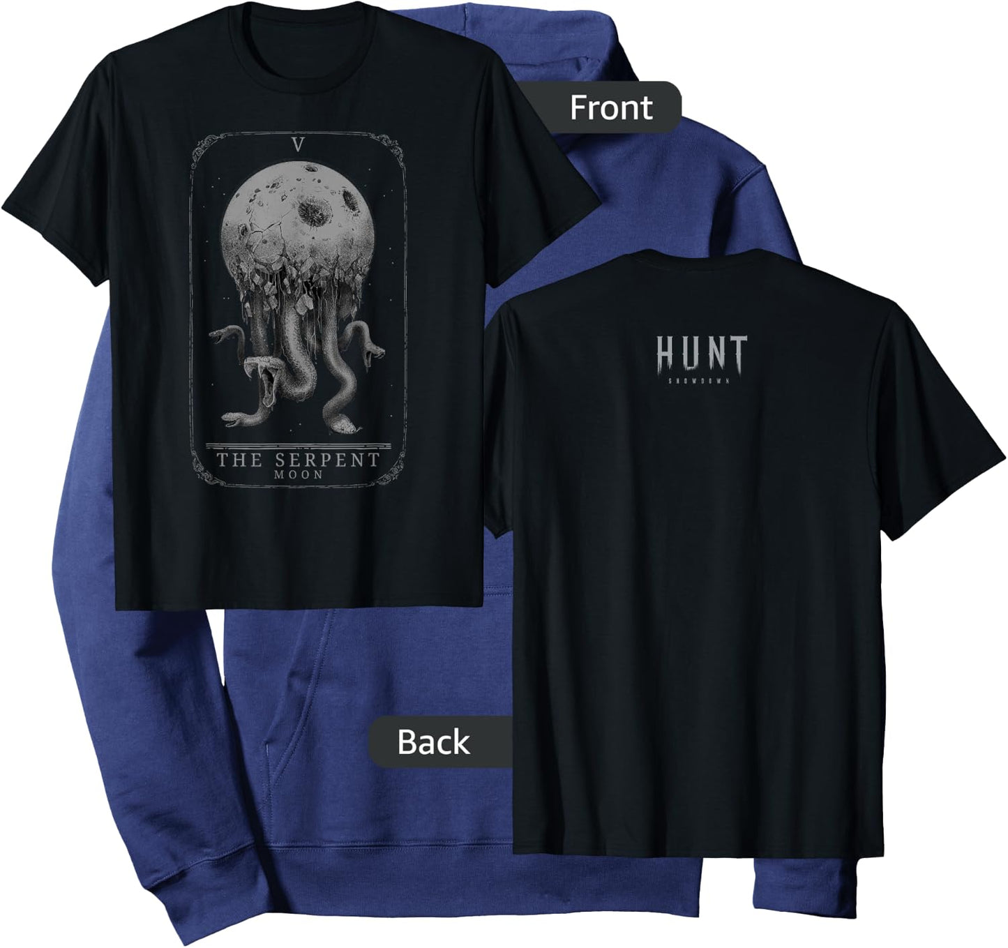 Hunt: Showdown The Serpent Moon Hoodie - Hoodie | Navy