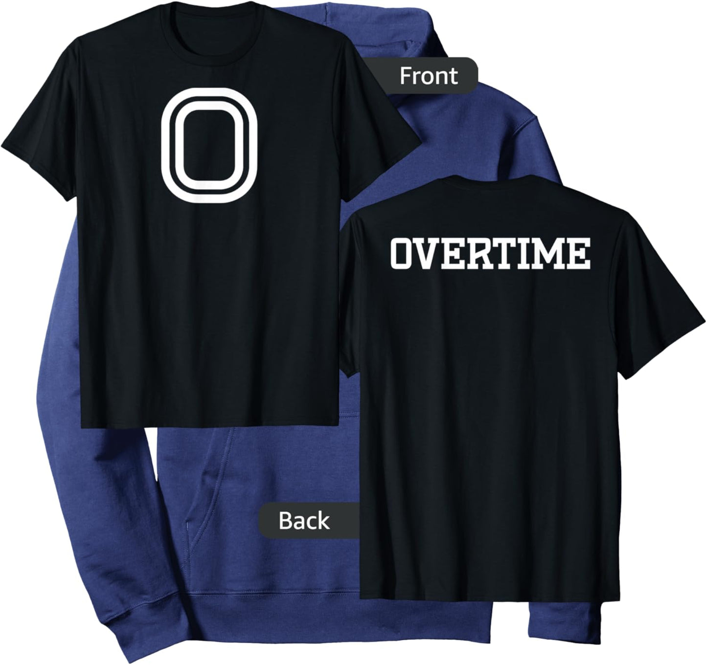 Overtime Classic Hoodie - Hoodie | Navy