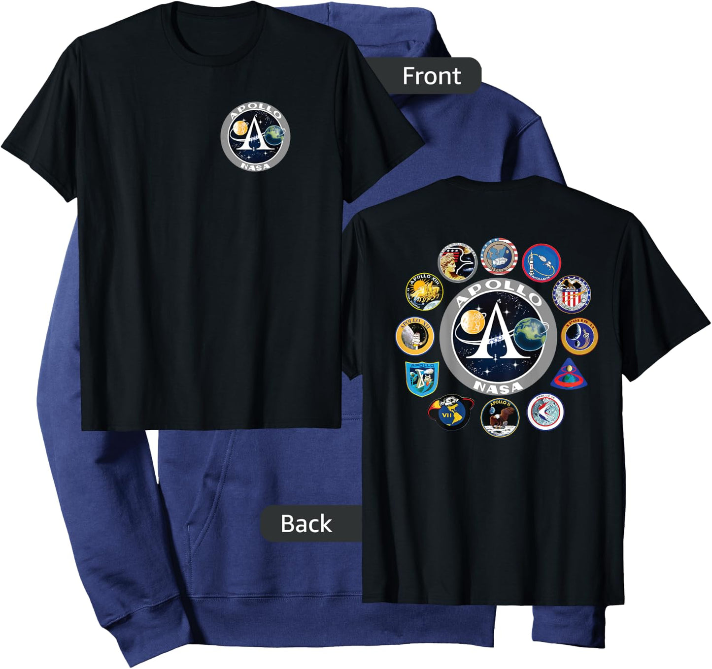 NASA Apollo Hoodie - Hoodie | Navy