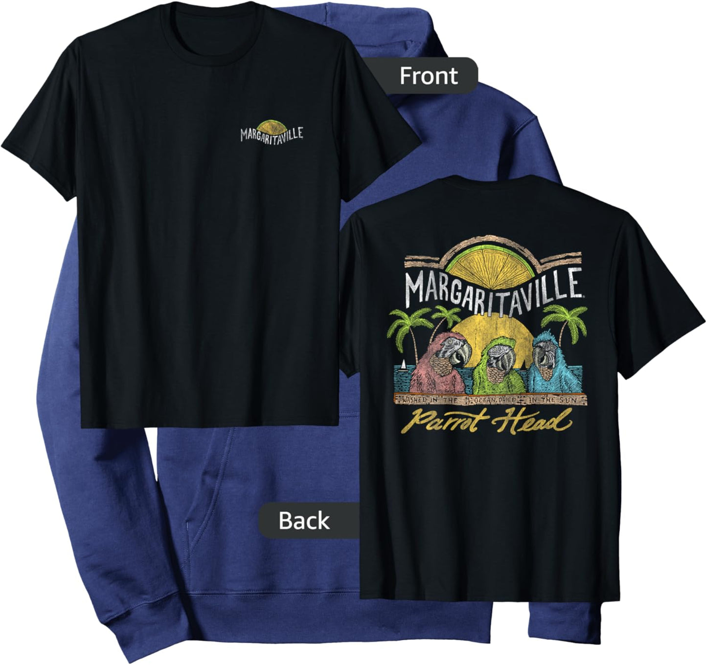 Parrot Head Hoodie - Hoodie | Navy
