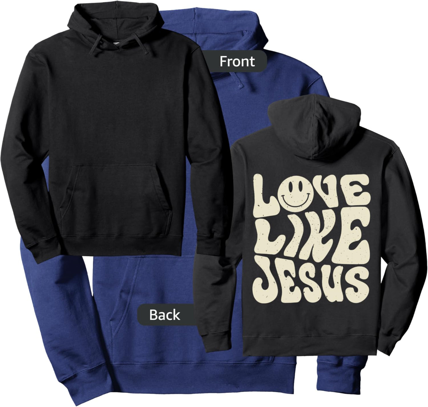 Love Like Jesus Hoodie - Hoodie | Navy