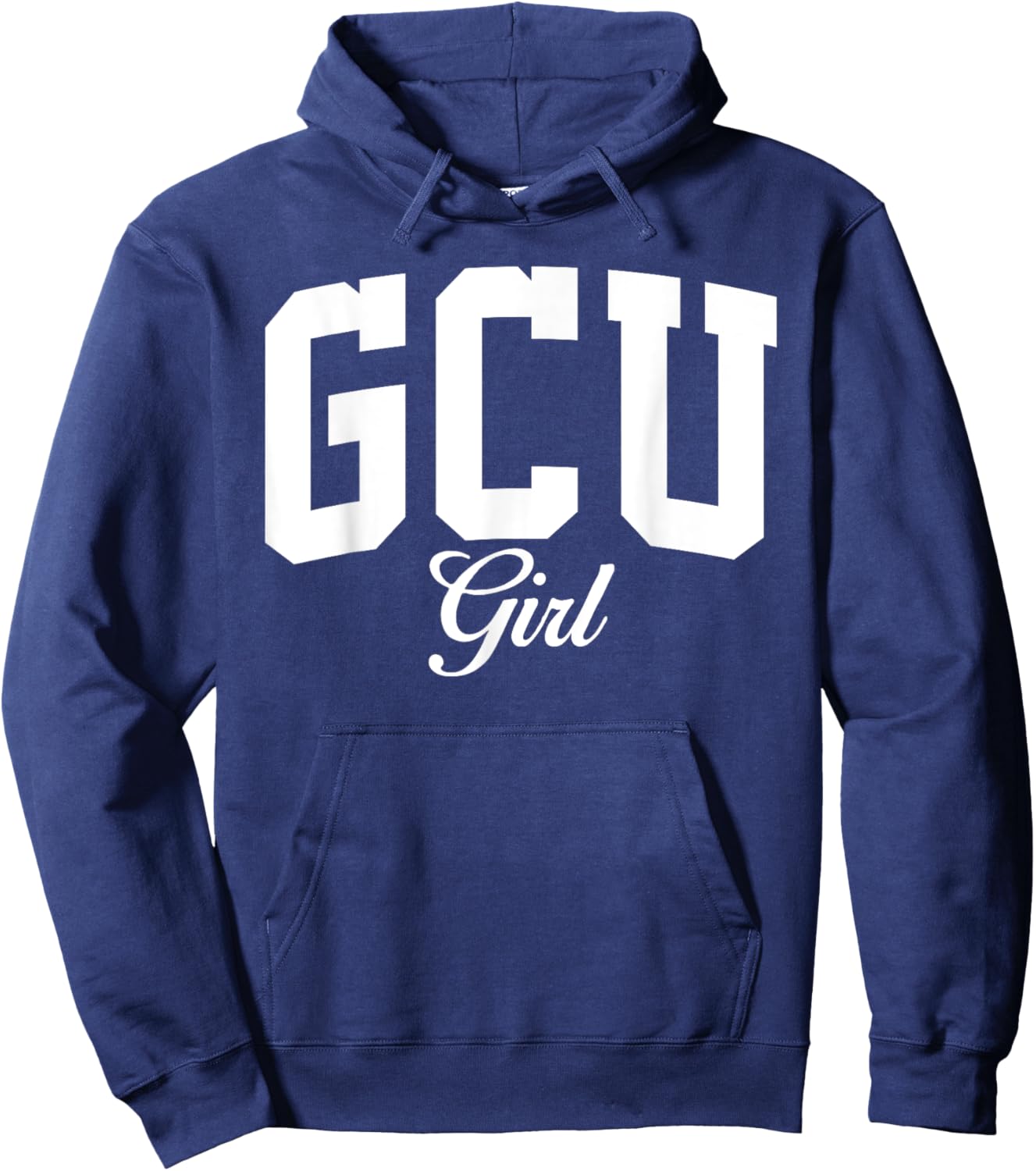 GCU University Girl Arch Vintage Design Girls Hoodie - Hoodie | Navy