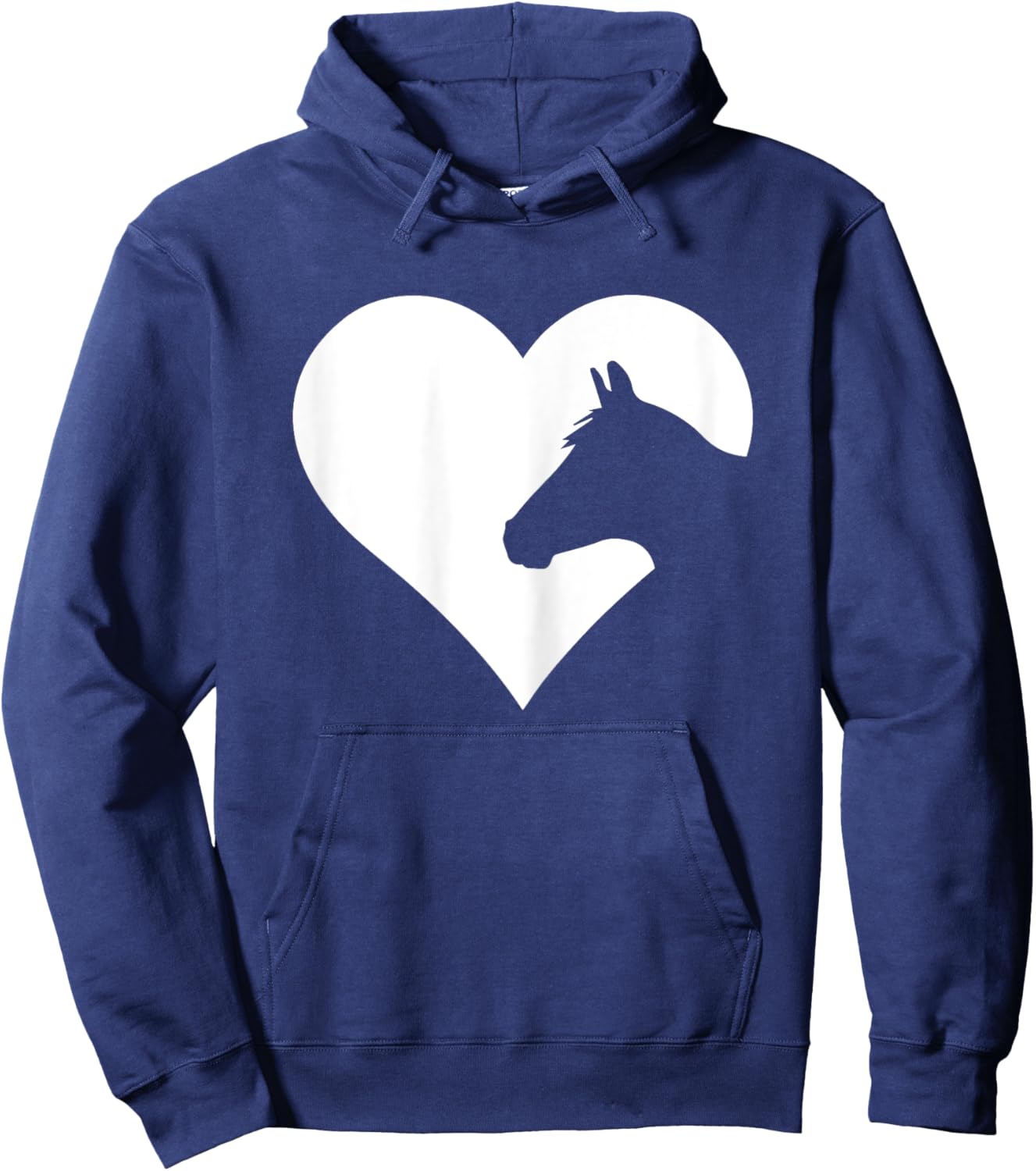 Horse lover Gift girls & women who love horses Hoodie - Hoodie | Navy