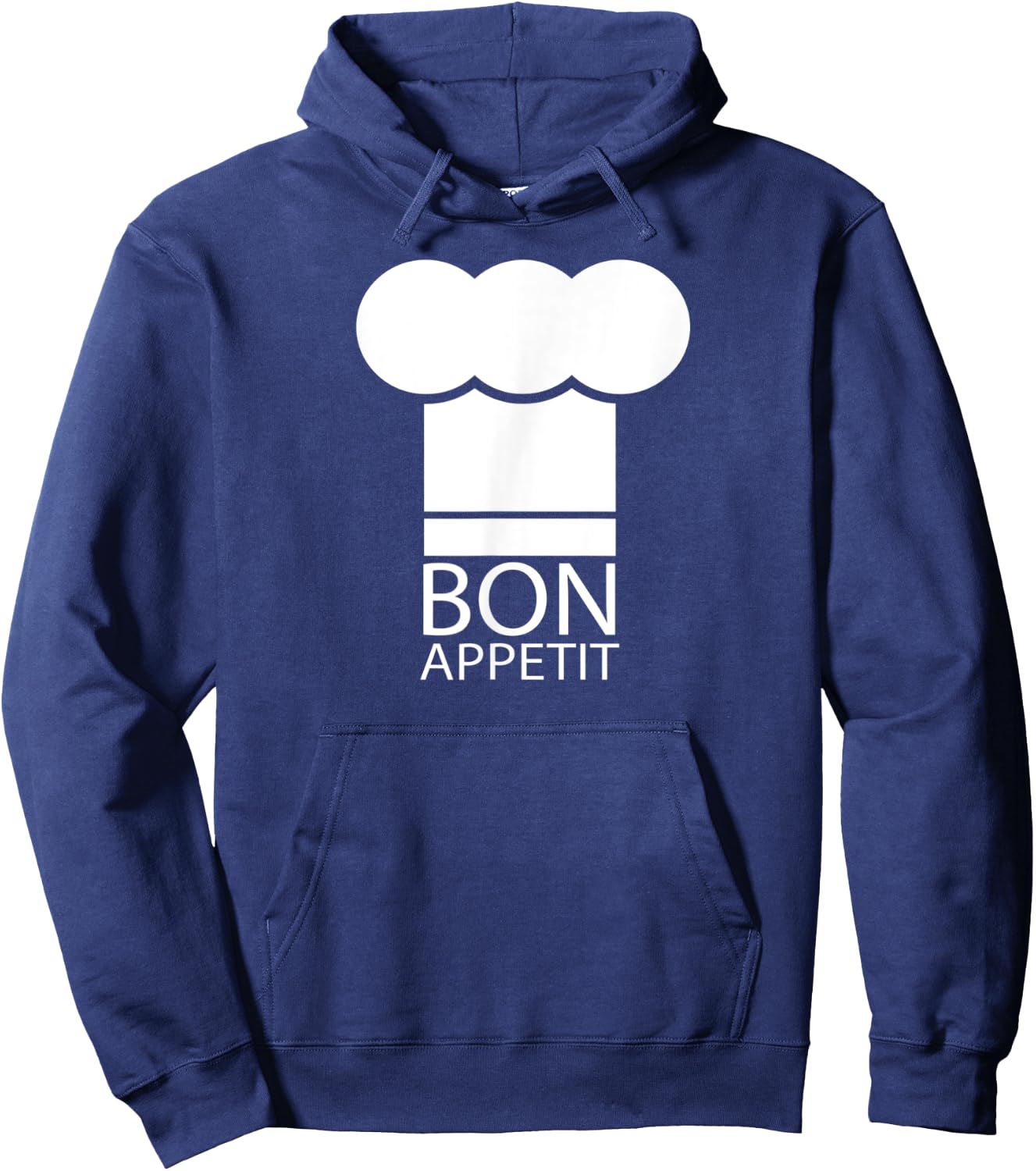 Bon Appetit Chef Hat Hoodie - Hoodie | Navy