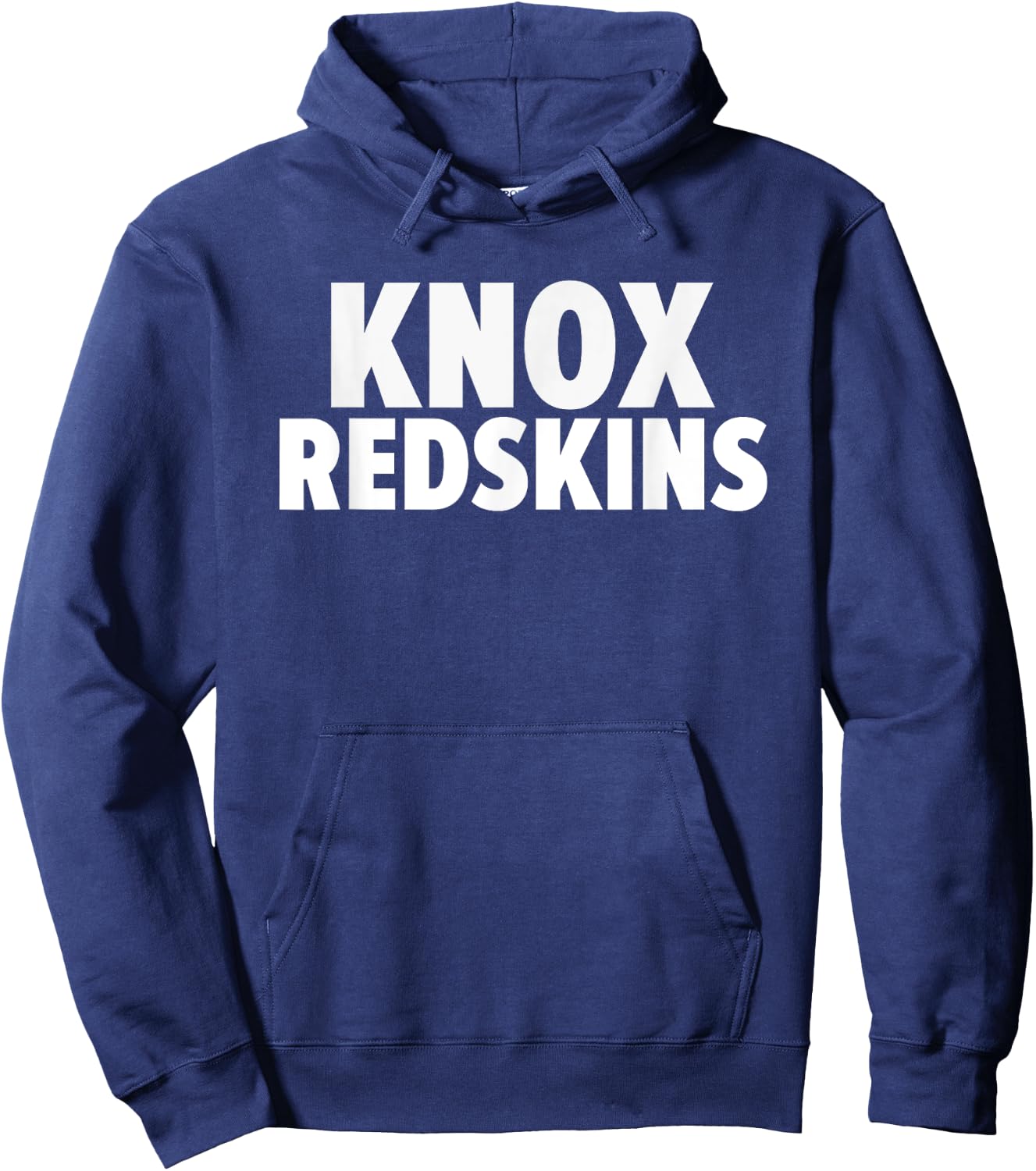 Knox Redskins Bold Hoodie - Hoodie | Navy