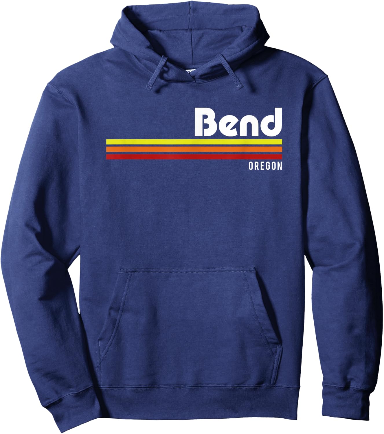 Bend Oregon Hoodie - Hoodie | Navy