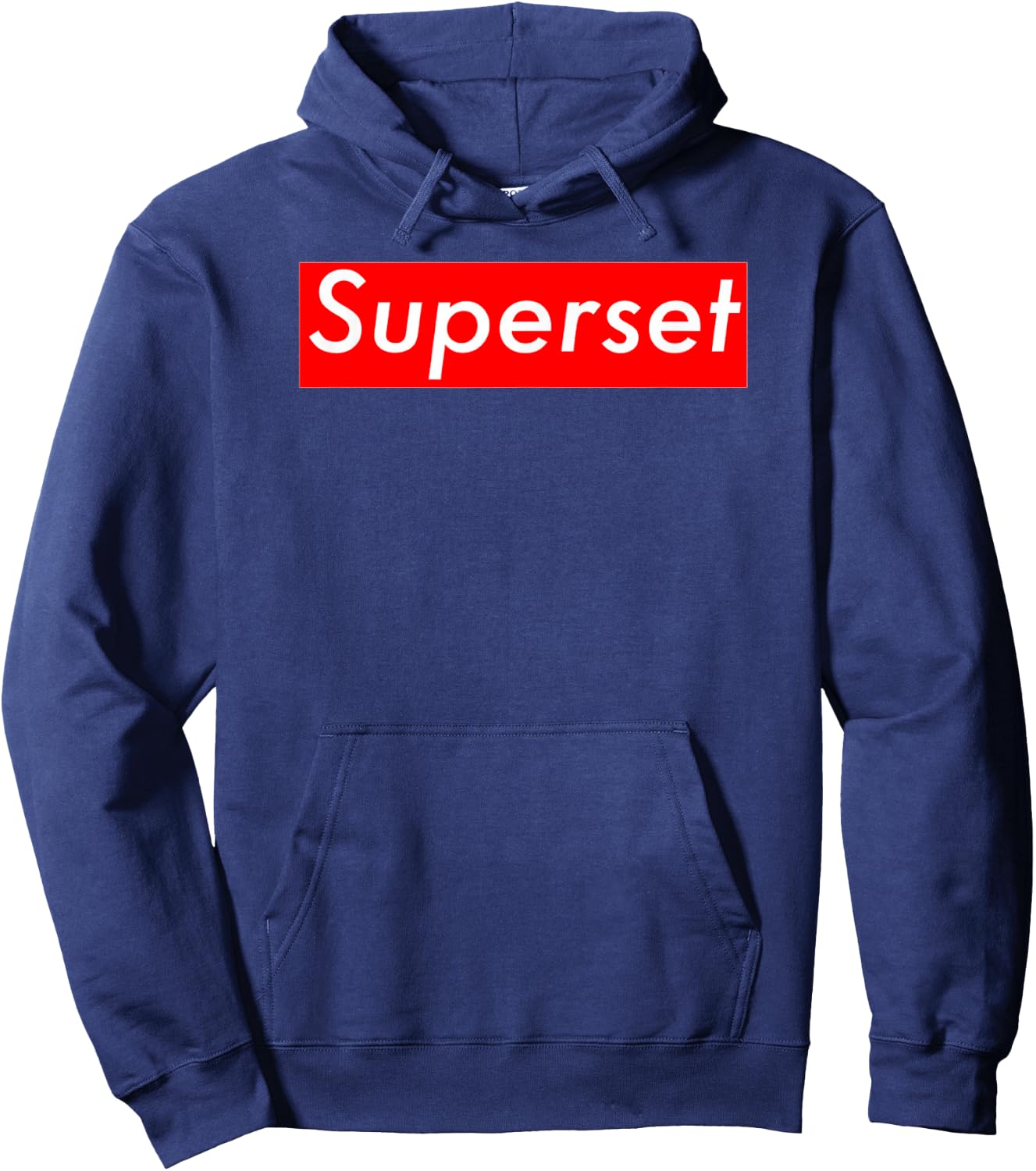 Funny Gym - Fitness - Superset T- Shirt Hoodie - Hoodie | Navy