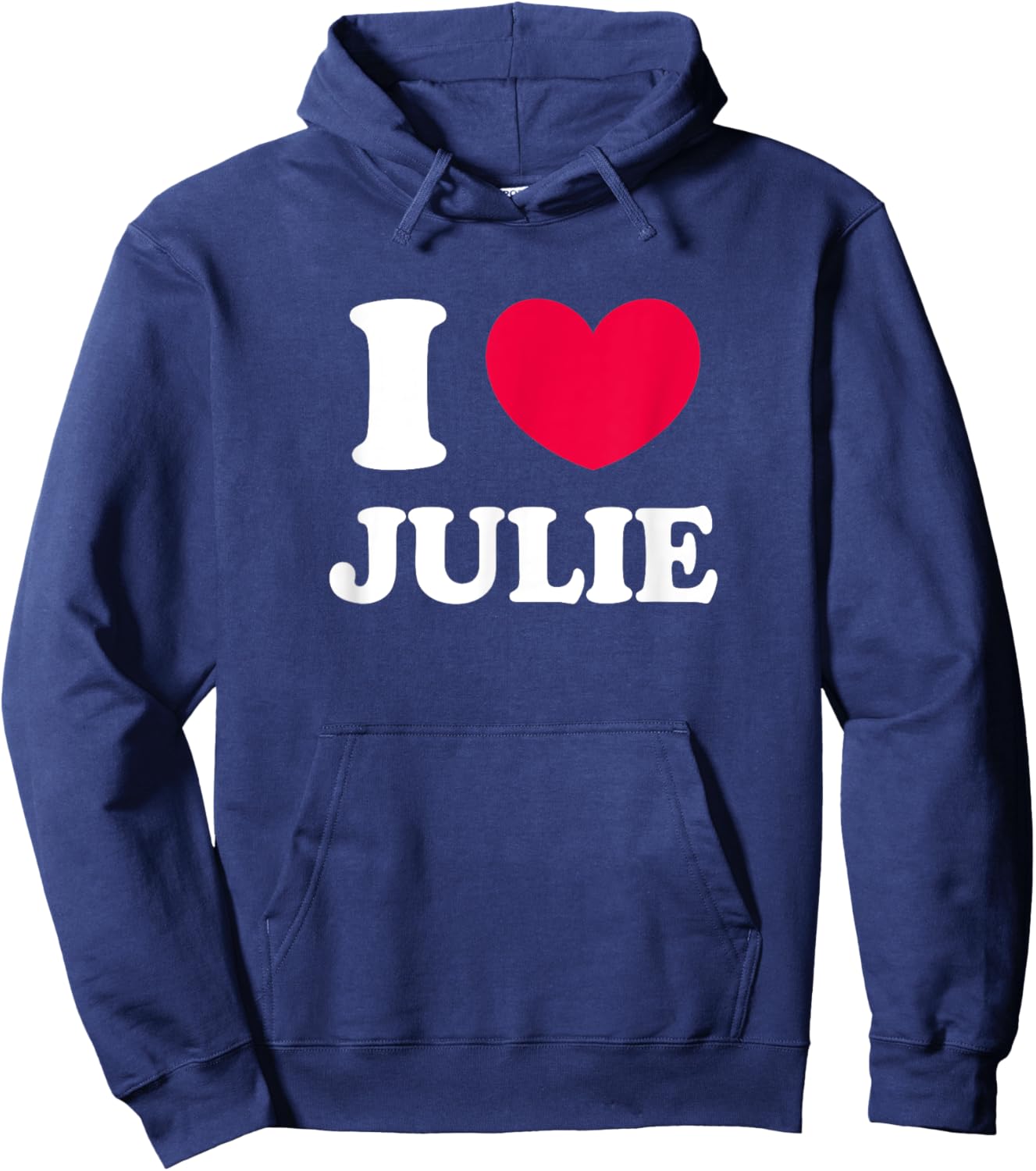 I Love Julie Hoodie - Hoodie | Navy