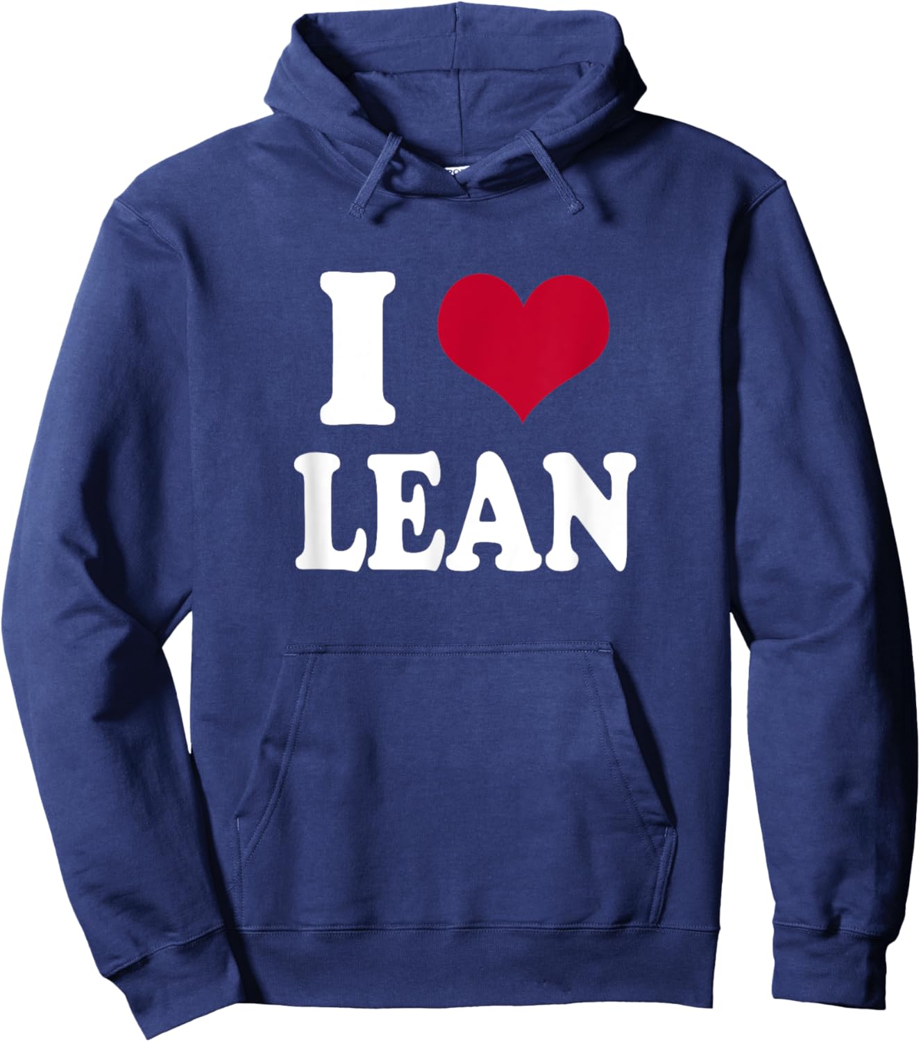 I Heart Lean Hoodie - Hoodie | Navy