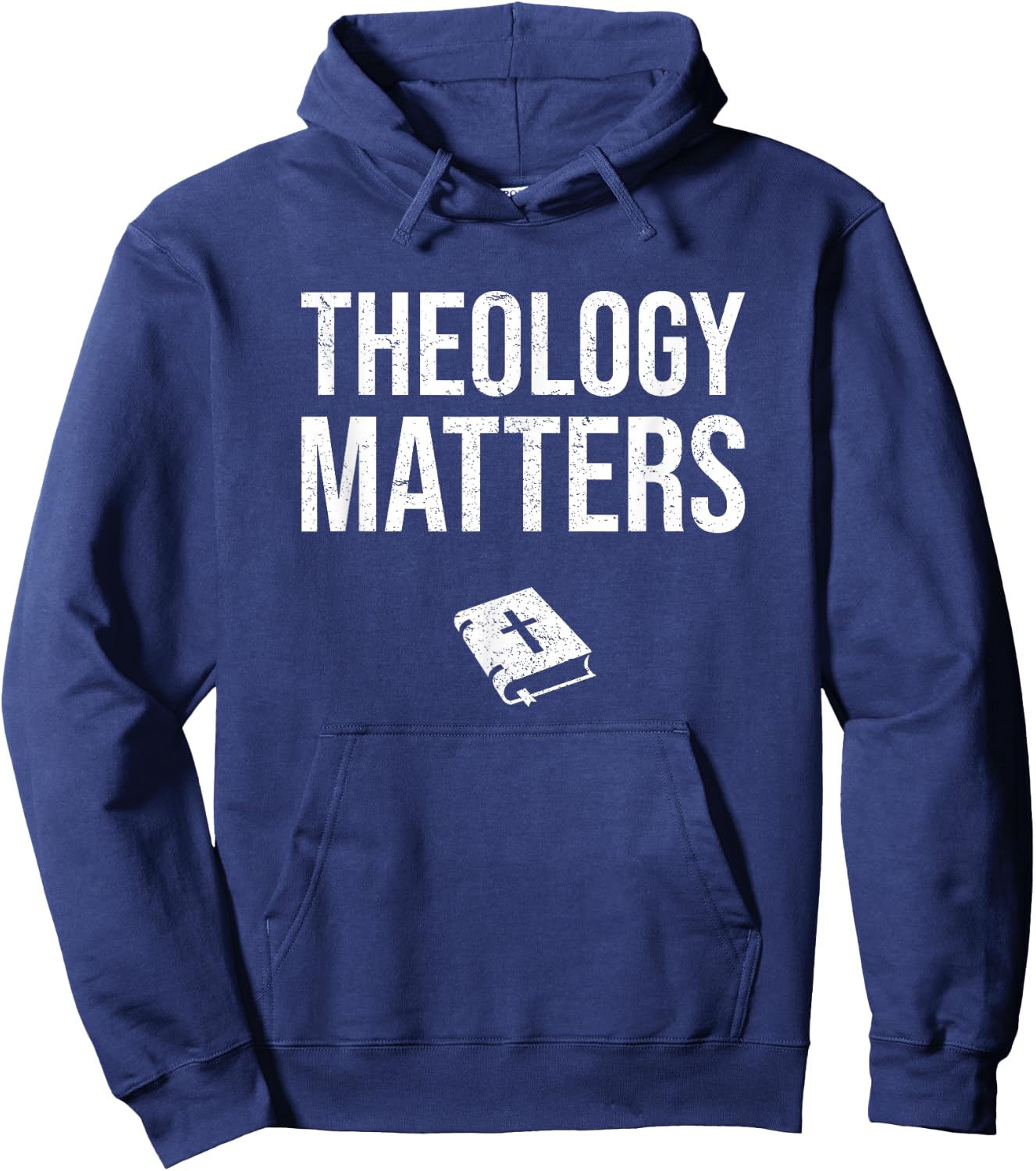 Theology Matters christian seminary Hoodie - Hoodie | Navy