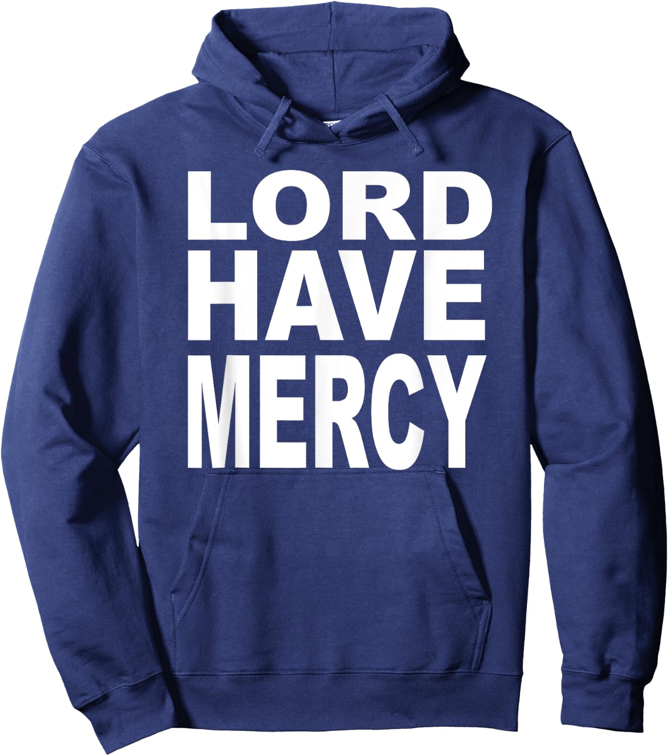 Lord Have Mercy Devotional Christian Hoodie - Hoodie | Navy