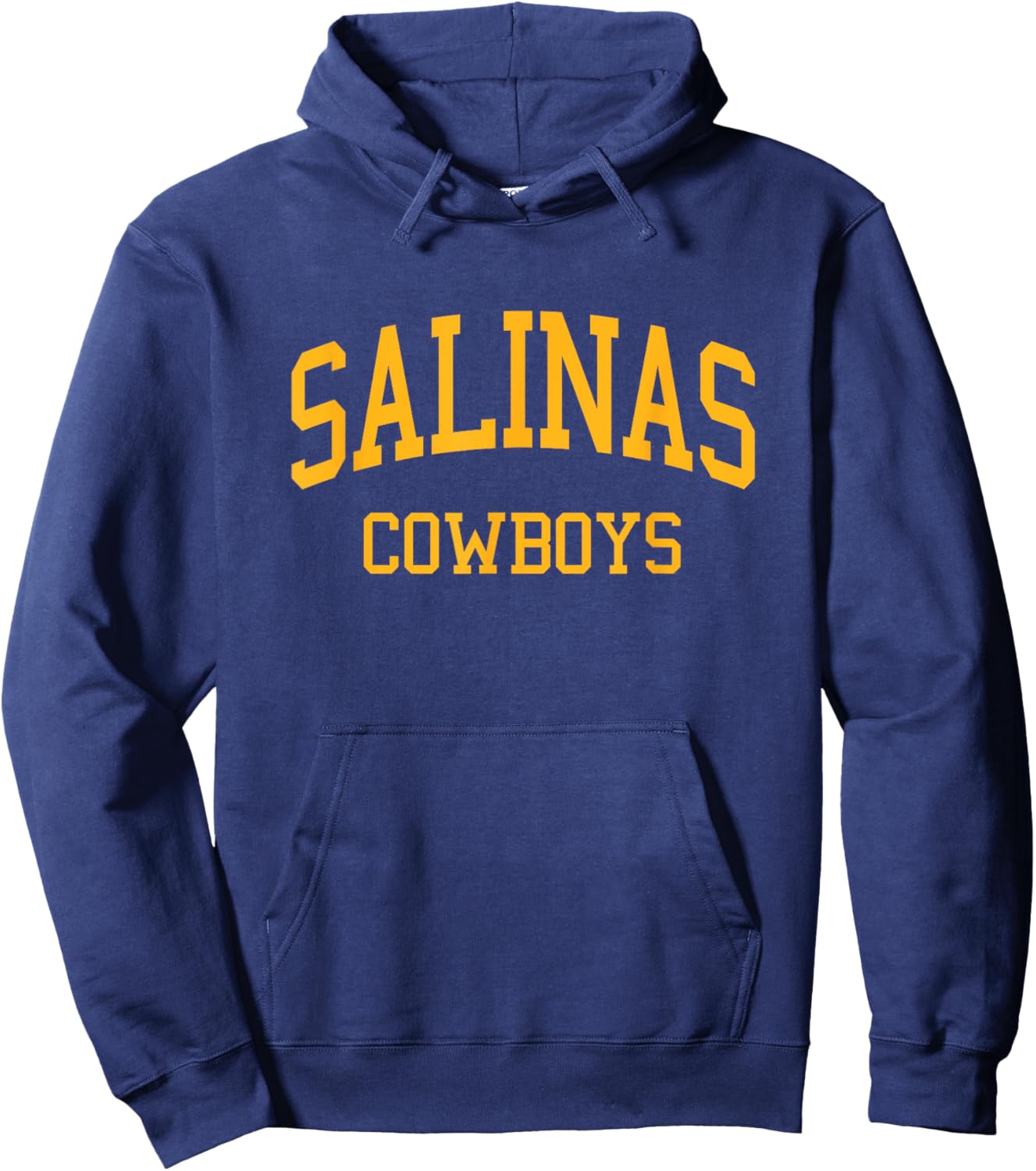 Salinas High School HS Salinas CA Retro Sports Hoodie - Hoodie | Navy