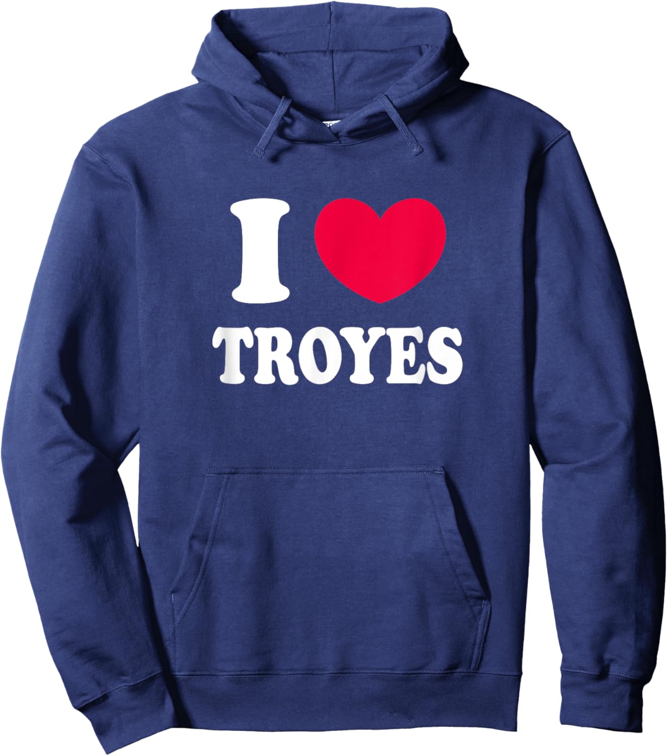 J'aime Troyes Hoodie - Hoodie | Navy