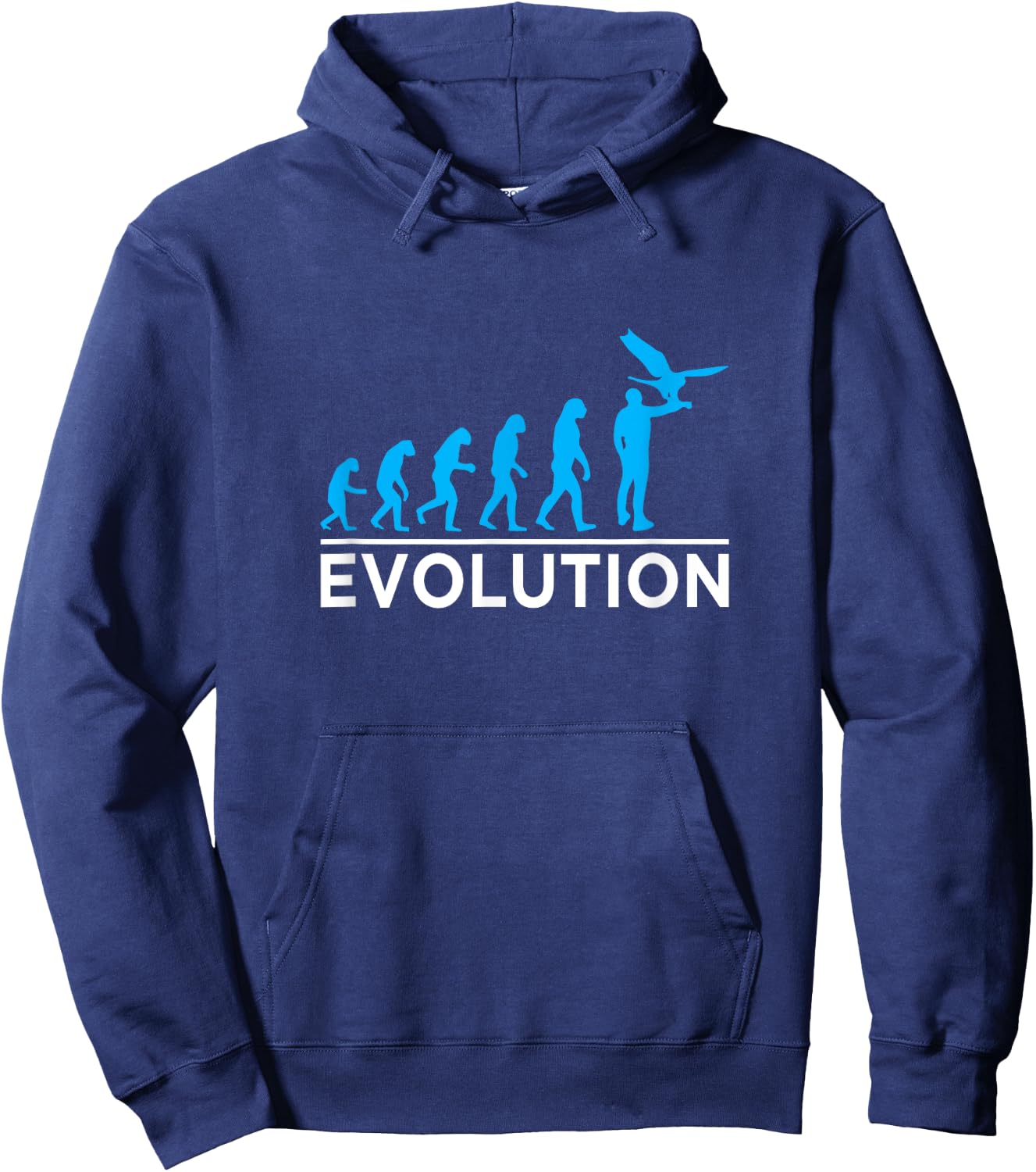 Falcon Birds of Prey Evolution Falconry Hoodie - Hoodie | Navy