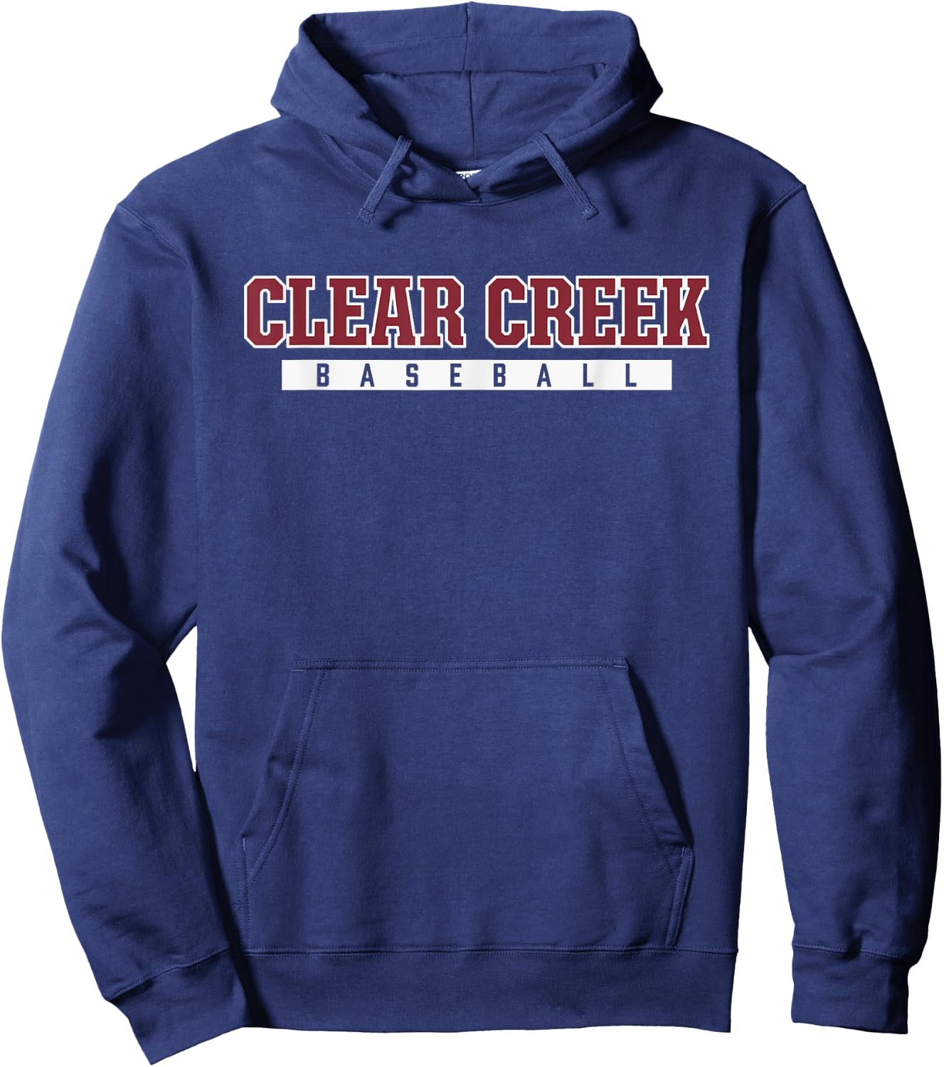 Clear Creek High School Baseball Hoodie - Hoodie | Navy