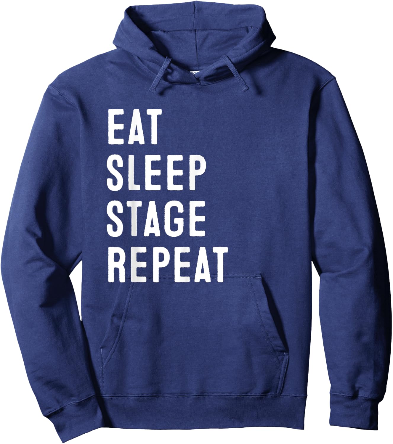 Eat Sleep Stage Repeat | Home Staging Hoodie - Hoodie | Navy
