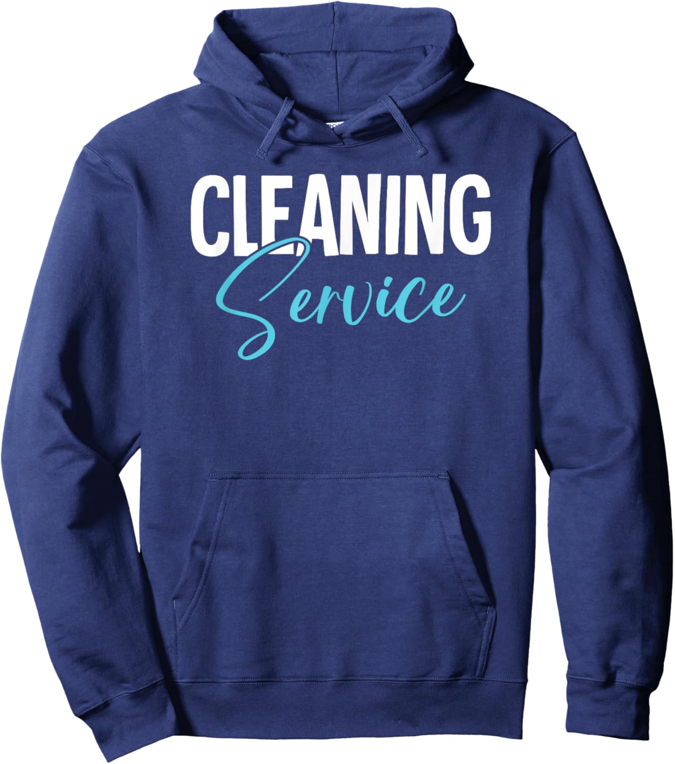 Cleaning Service Hoodie - Hoodie | Navy