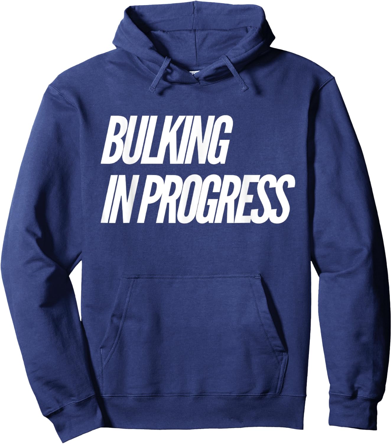 Bulking Season Bulking In Progress Hoodie - Hoodie | Navy