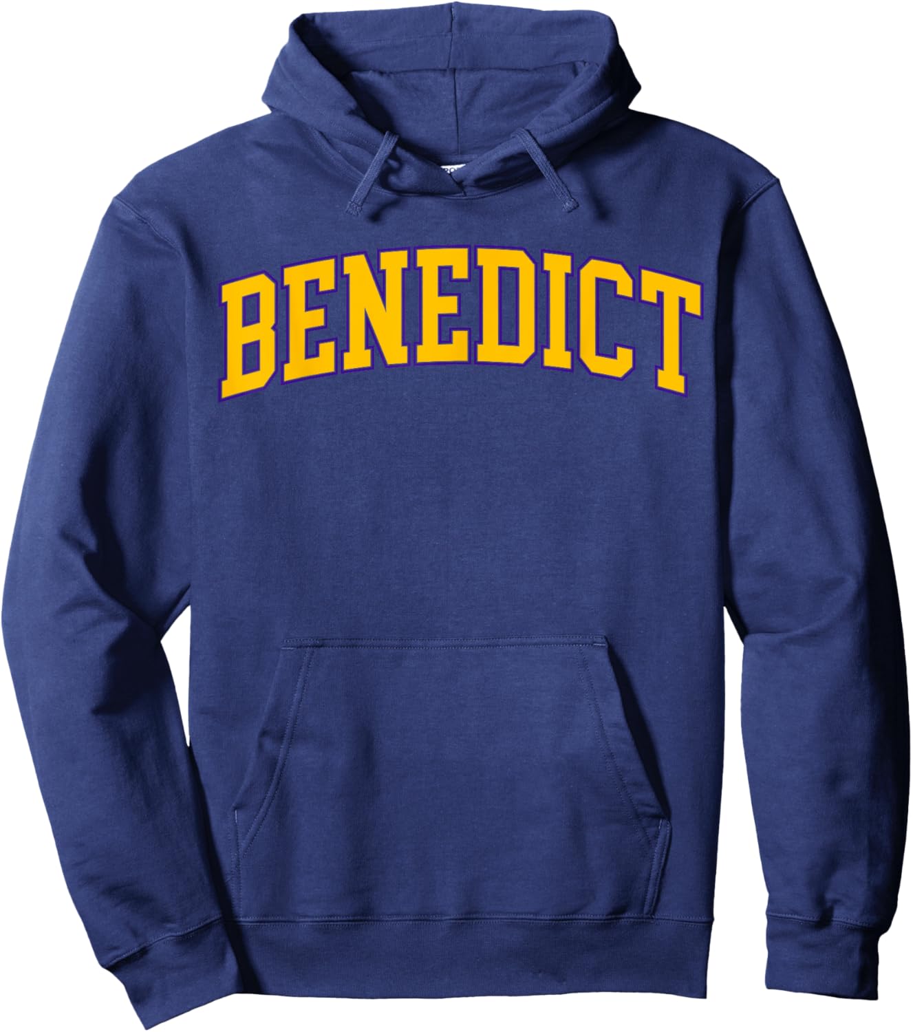 Benedict Vintage College Retro Men Women Hoodie - Hoodie | Navy