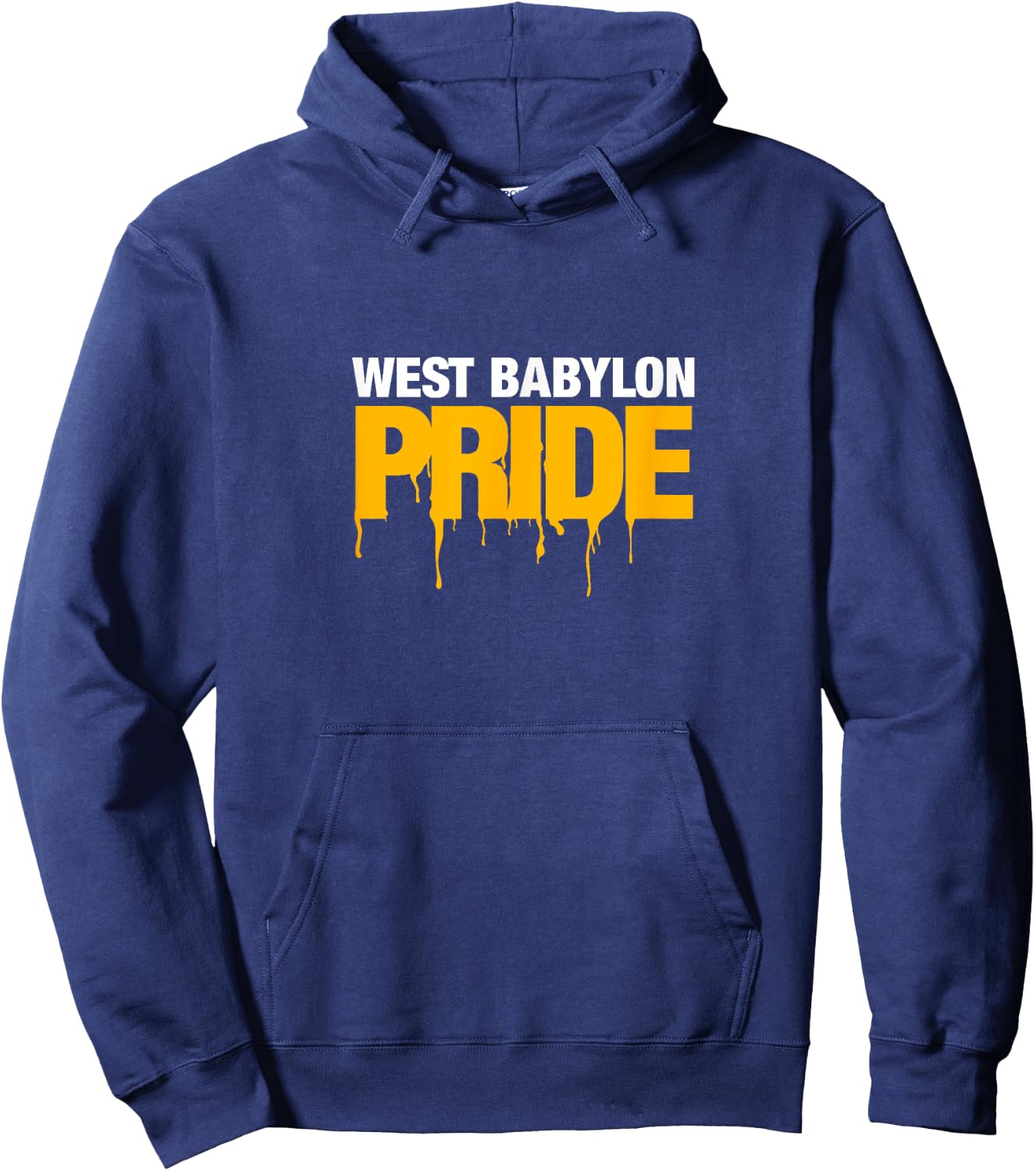 West Babylon High School PRIDE Hoodie - Hoodie | Navy