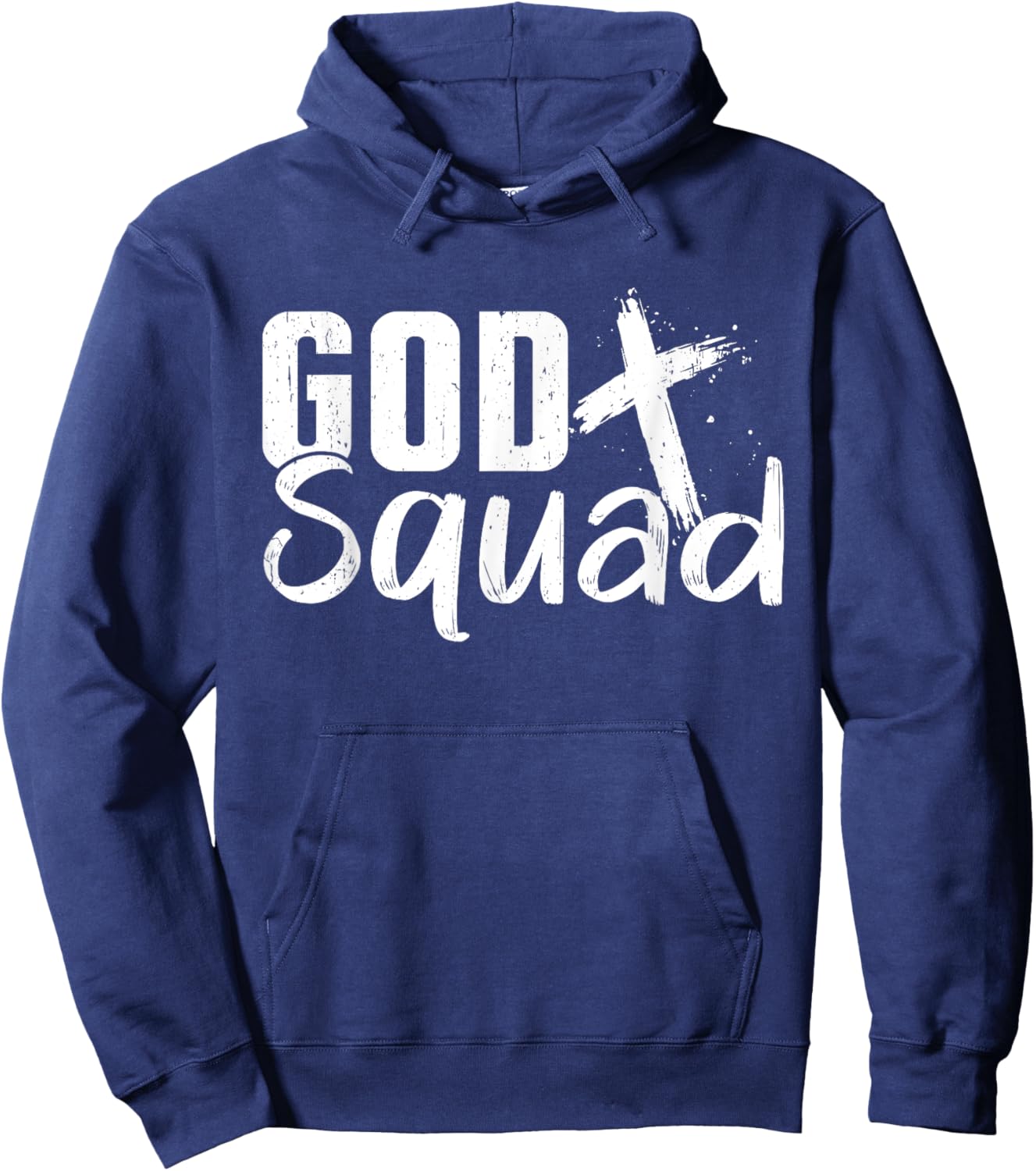 God Squad Prayer Apparel Faith Believer Hoodie - Hoodie | Navy