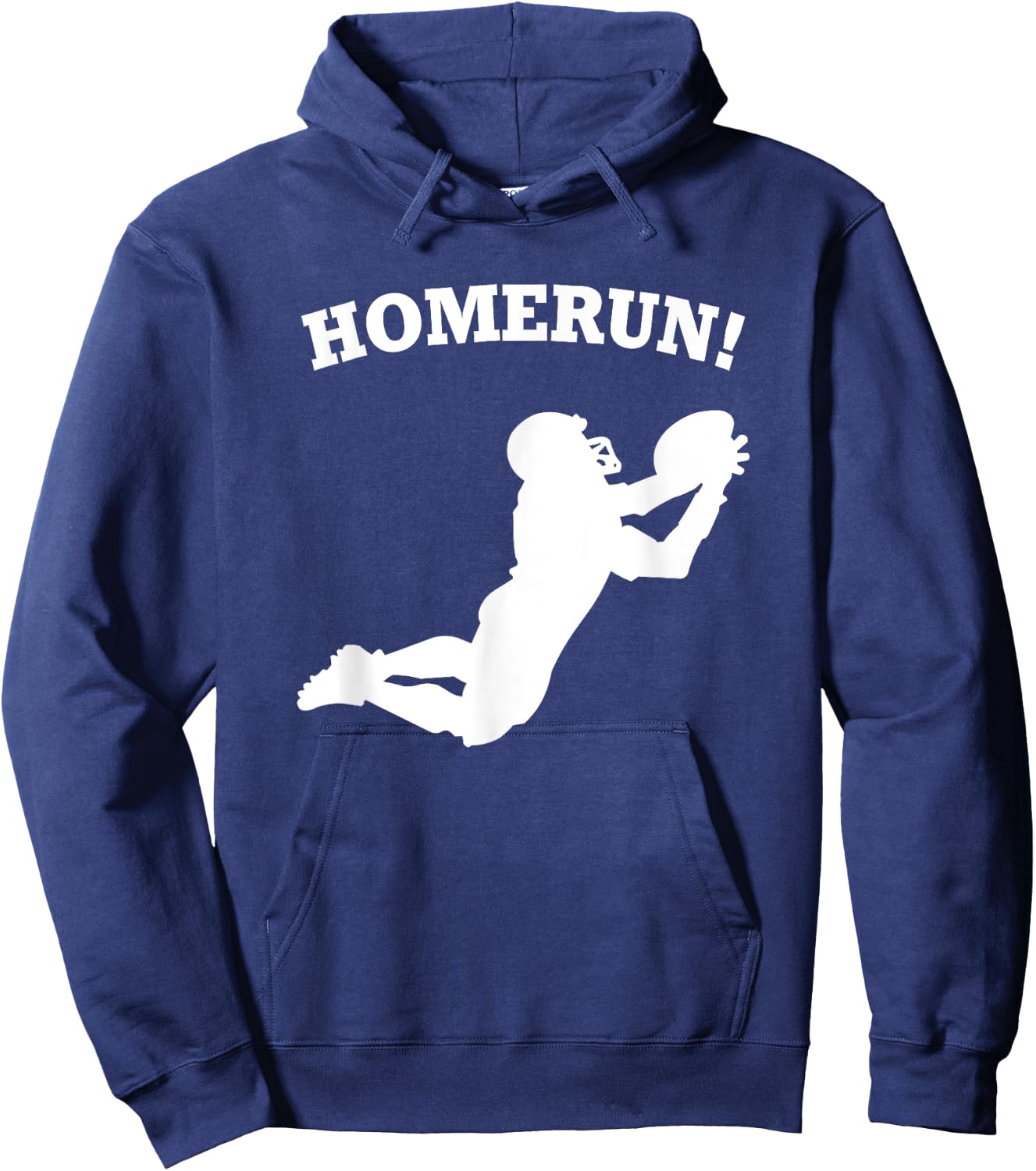 HomeRun - Football Sport Funny Hoodie - Hoodie | Navy