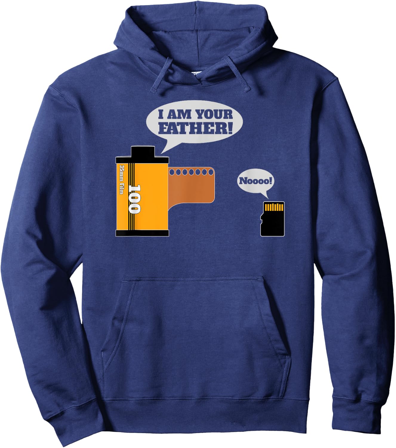 I Am Your Father | Funny Photography Hoodie - Hoodie | Navy