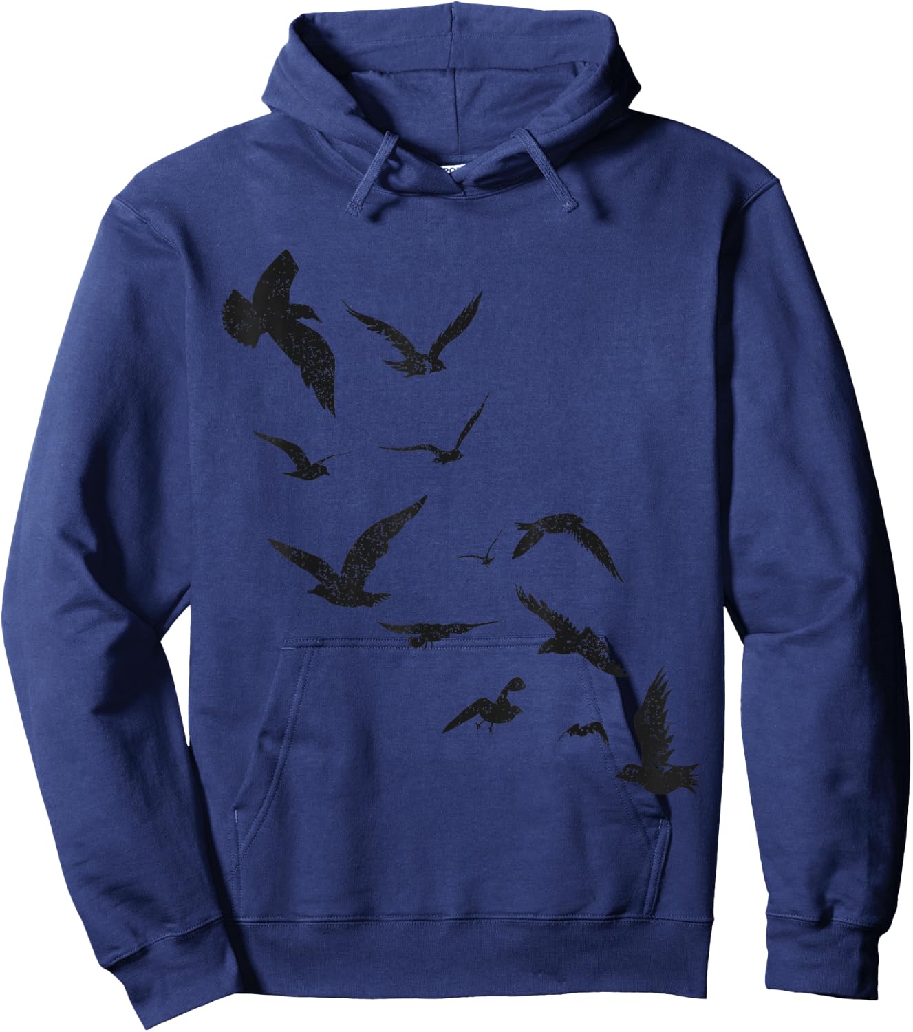 Majestic Flying Birds Of The Sky Hoodie - Hoodie | Navy