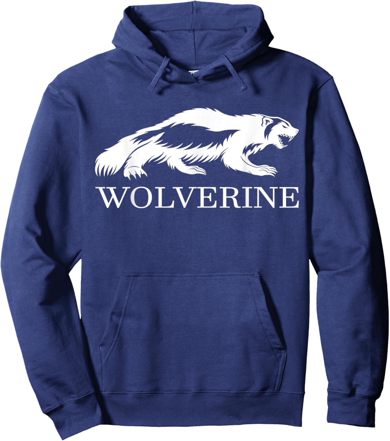 Wolverine Art Wild Animal WOLVERINE Lover Hoodie - Hoodie | Navy