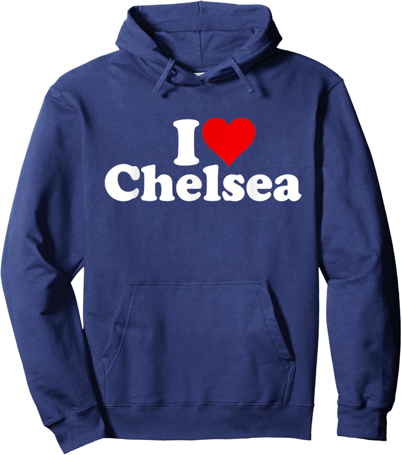I Love Heart Chelsea London Hoodie - Hoodie | Navy
