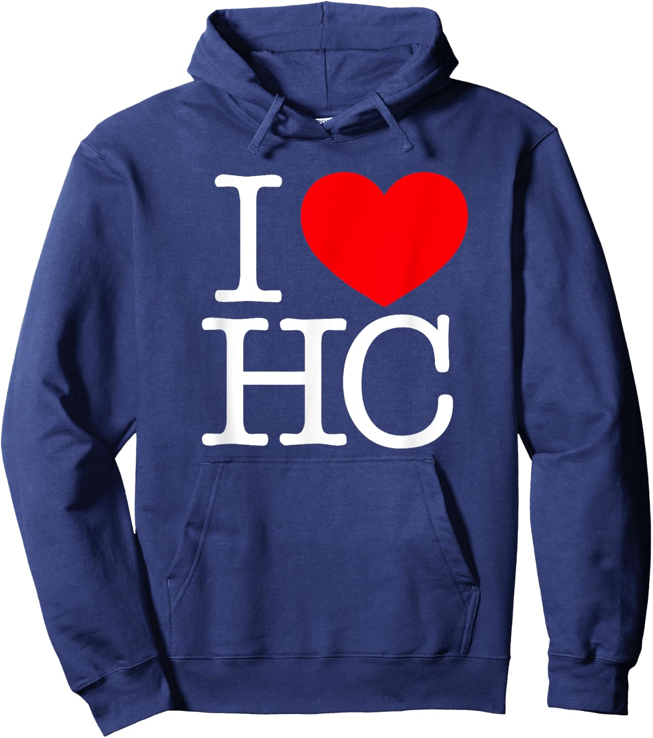 I Love (Heart) HC Hoodie - Hoodie | Navy