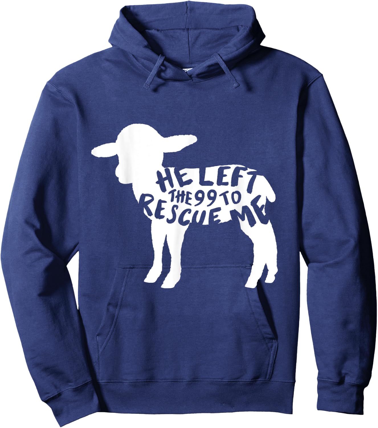 The Lamb of God Hoodie - Hoodie | Navy