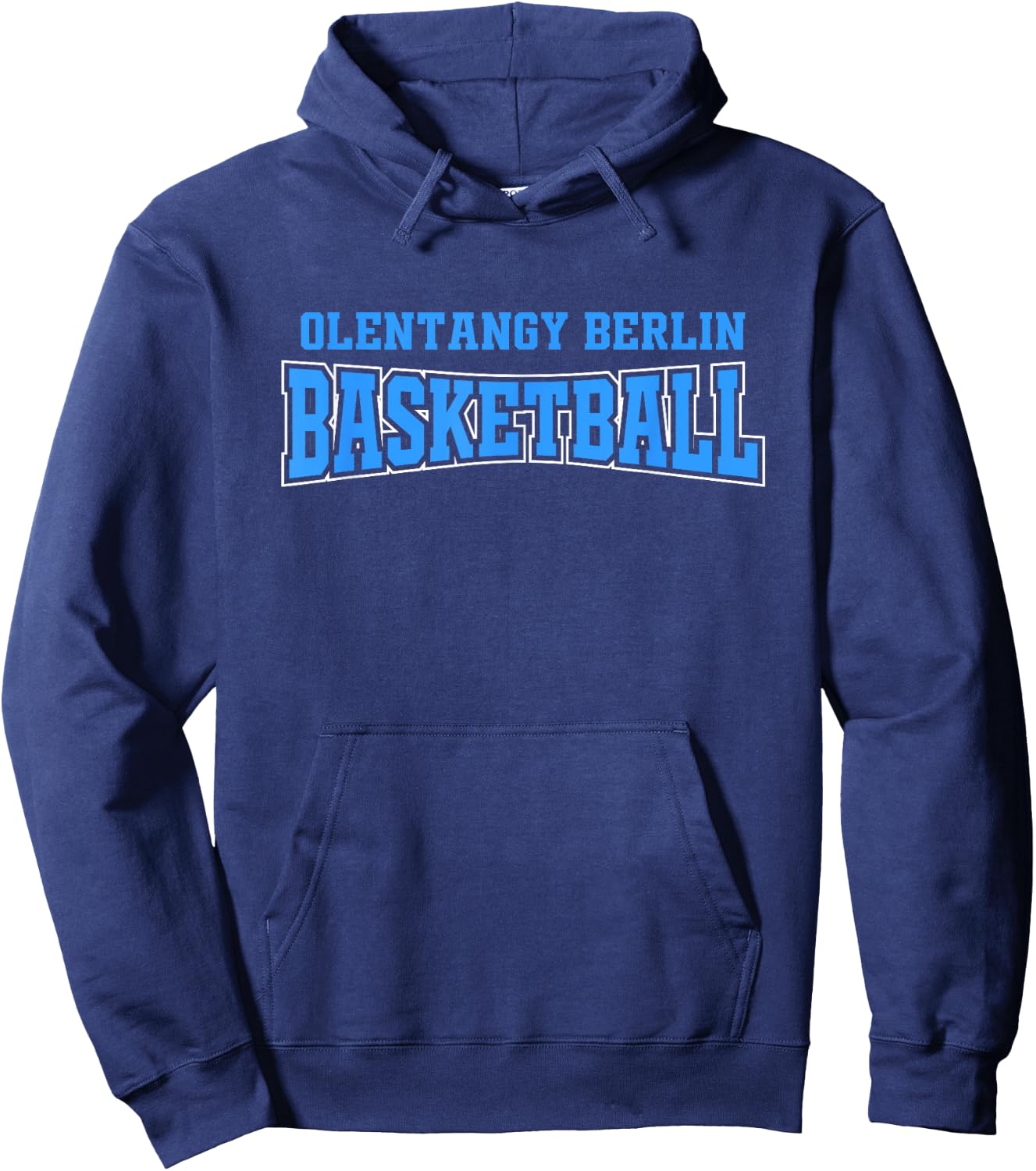Olentangy Berlin High School Basketball Warp HS Hoodie - Hoodie | Navy