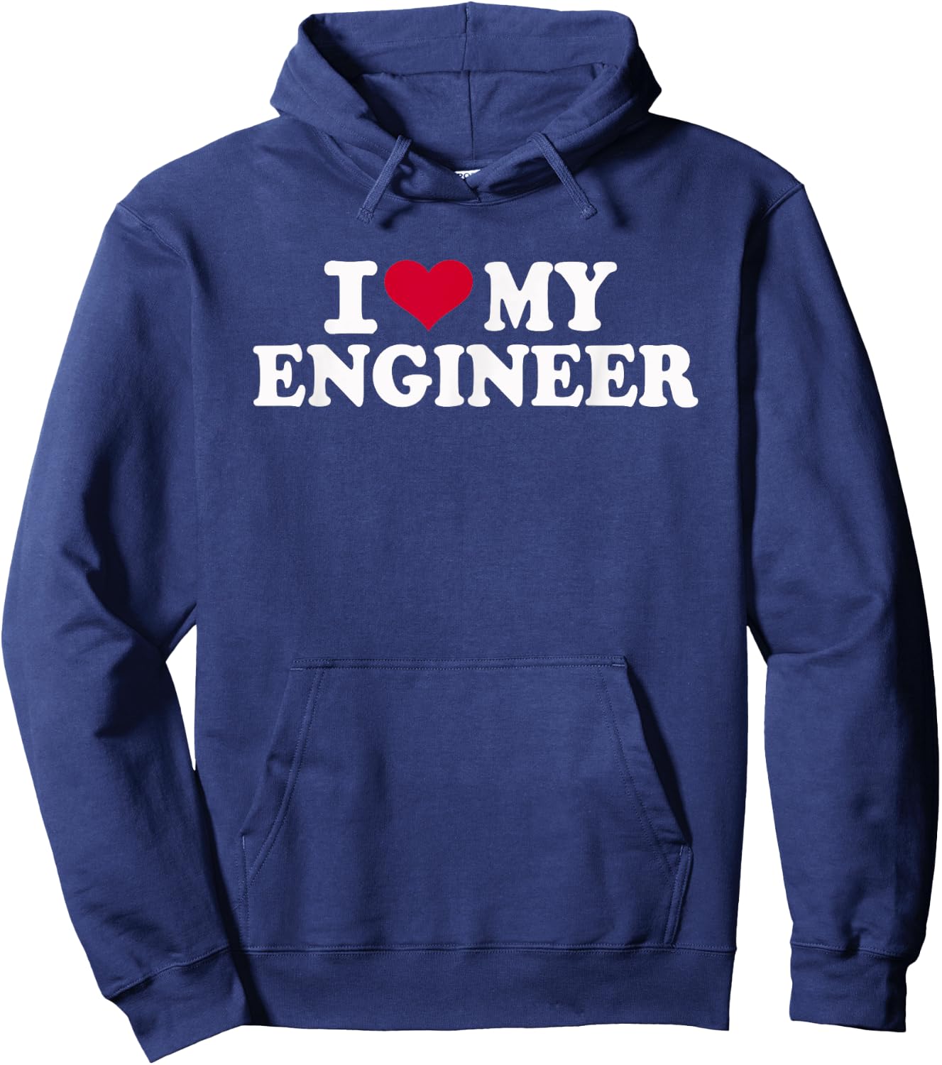 I love my engineer Hoodie - Hoodie | Navy