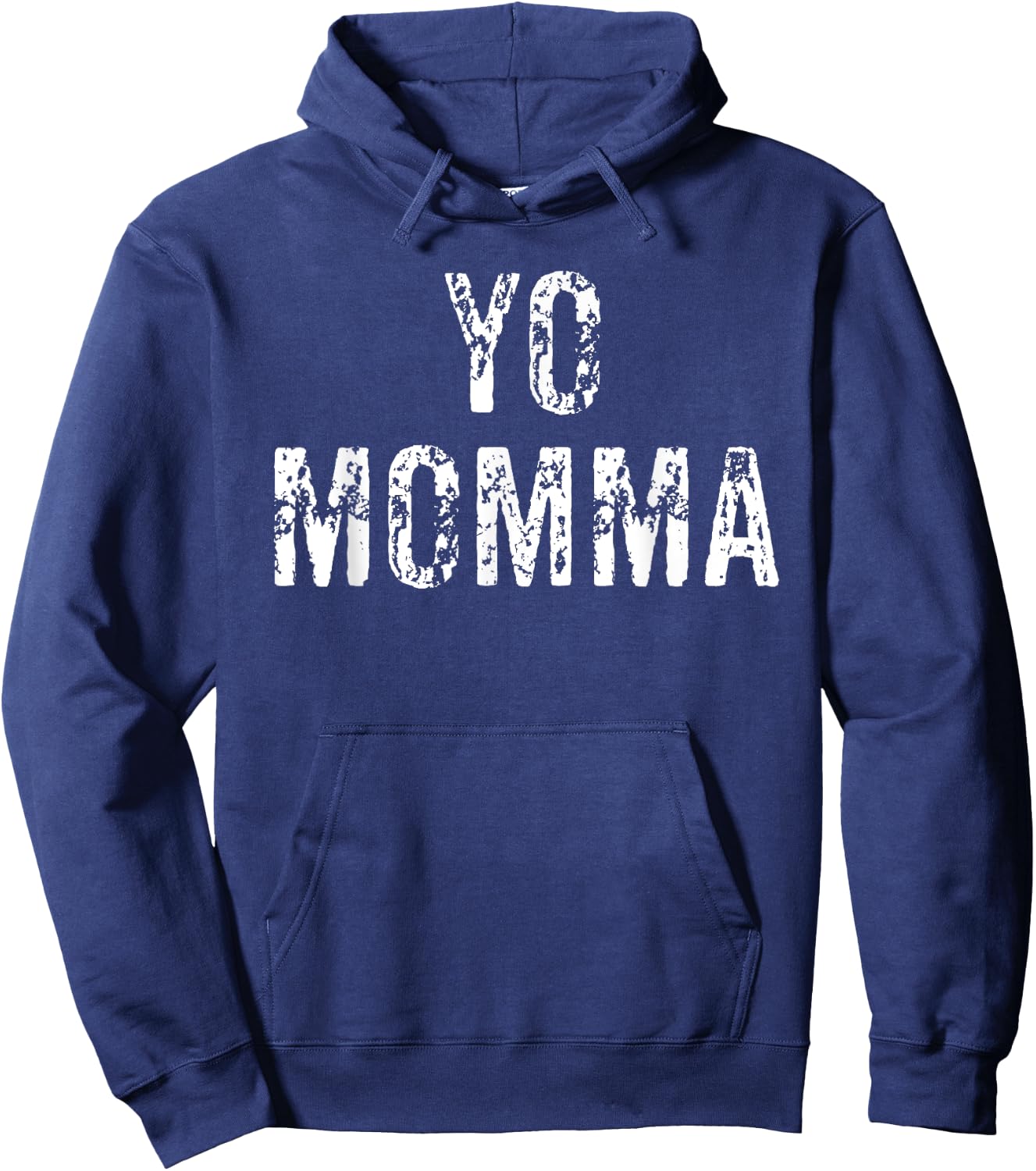 Yo Momma Funny Basketball Saying Hoodie - Hoodie | Navy