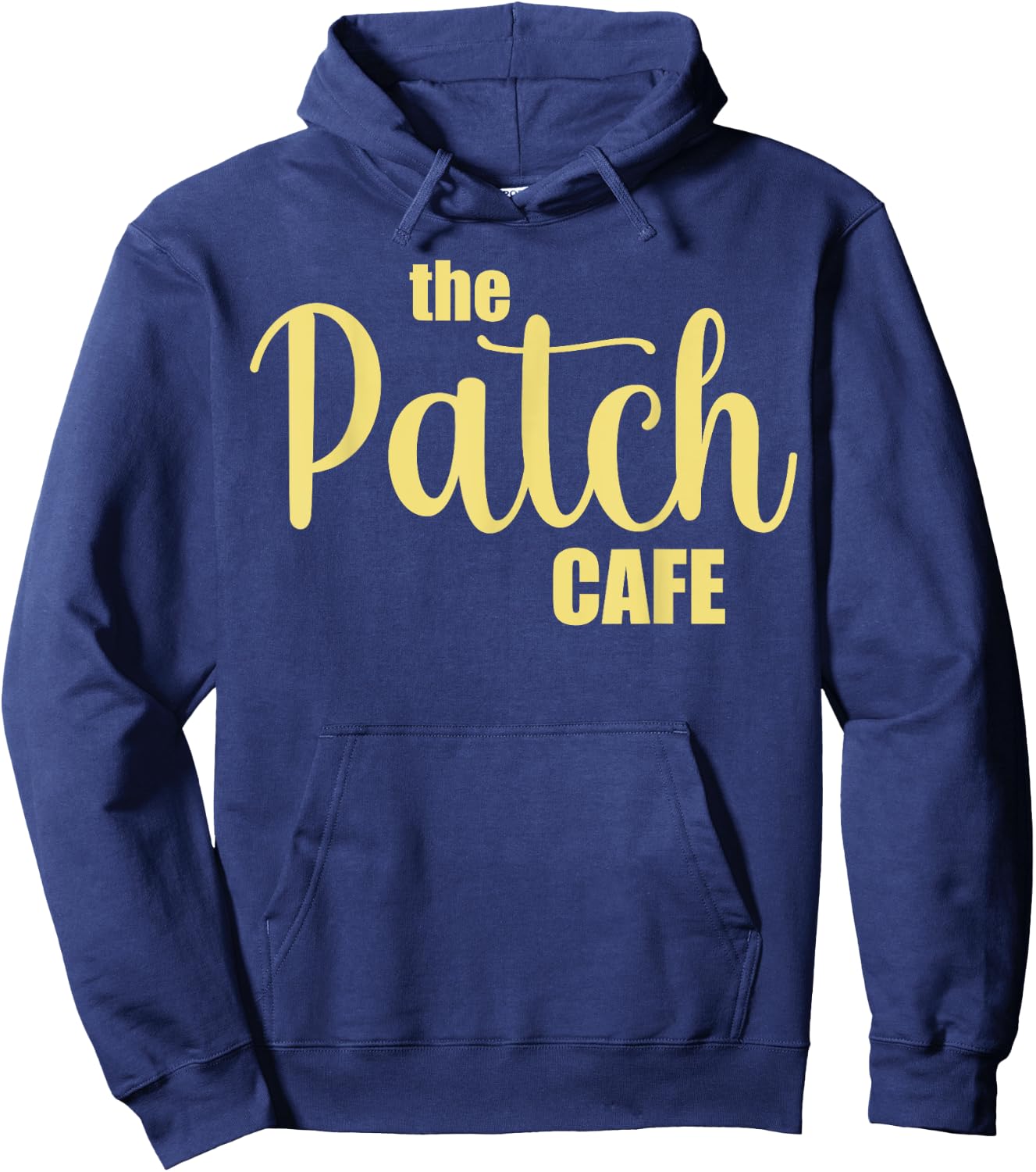 The Patch Cafe Black Adults Classic Fit Hoodie - Hoodie | Navy